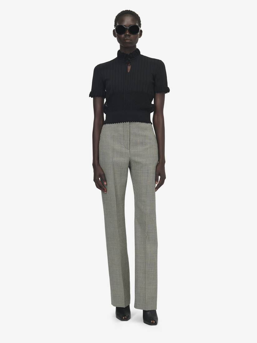 Pointelle Knit Top | Alexander McQueen - image 2