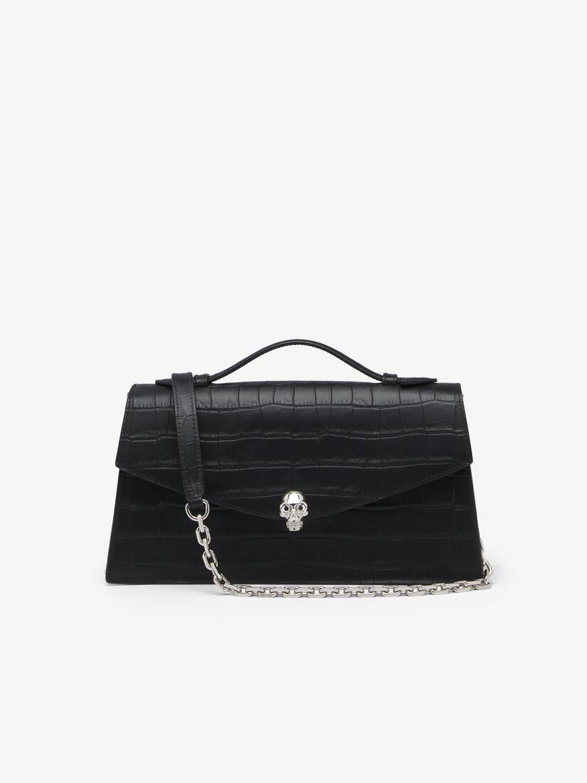 Borsa Skull con manico superiore | Alexander McQueen - image 1