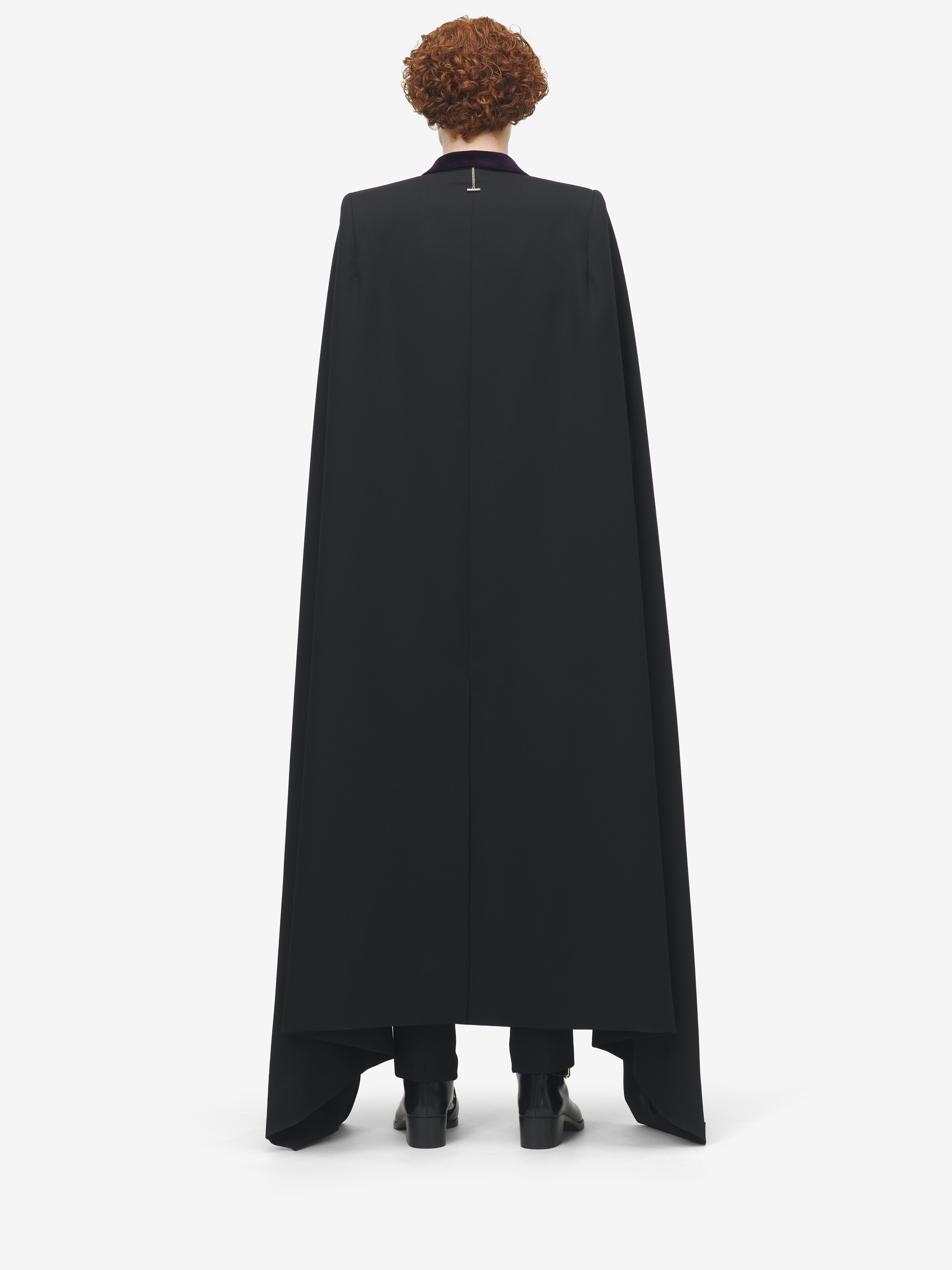 Double-breasted Cape Coat