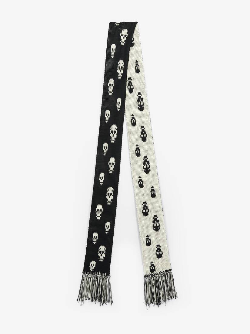 Skull Knit Scarf | Alexander McQueen - image 1