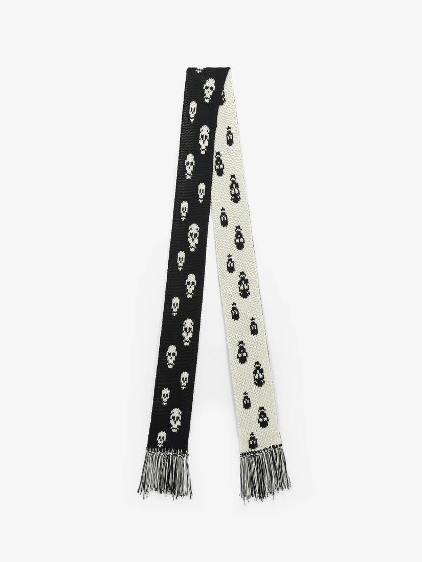 Skull Knit Scarf | Alexander McQueen - image 1