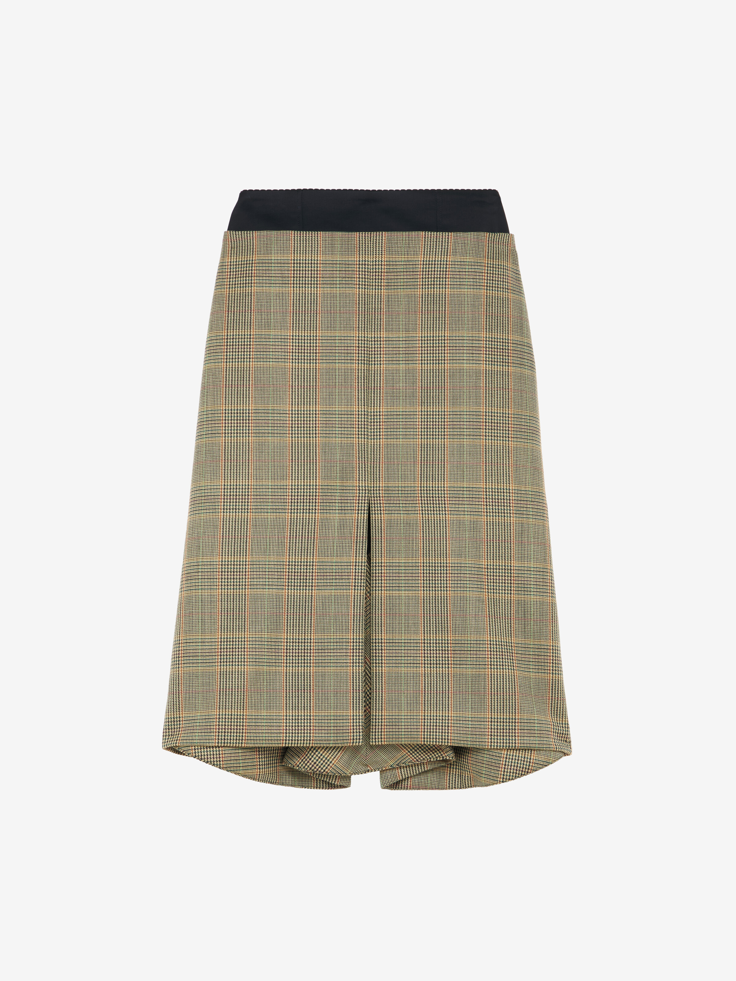 Country Check Kickback Skirt
