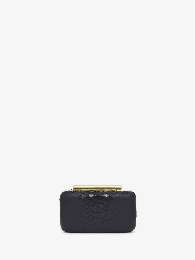 McQueen T-Bar Box Clutch