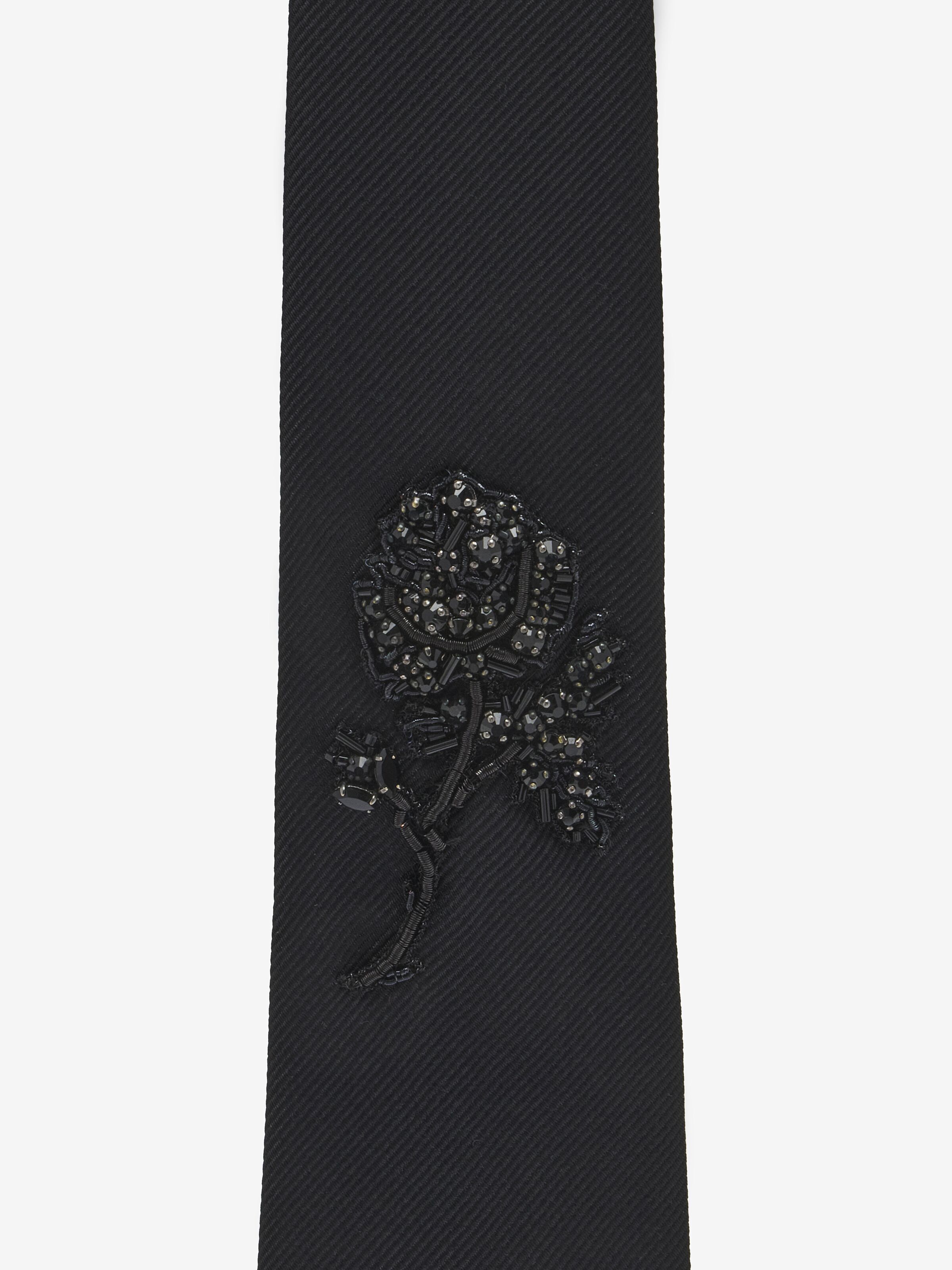 McQueen classic black tie