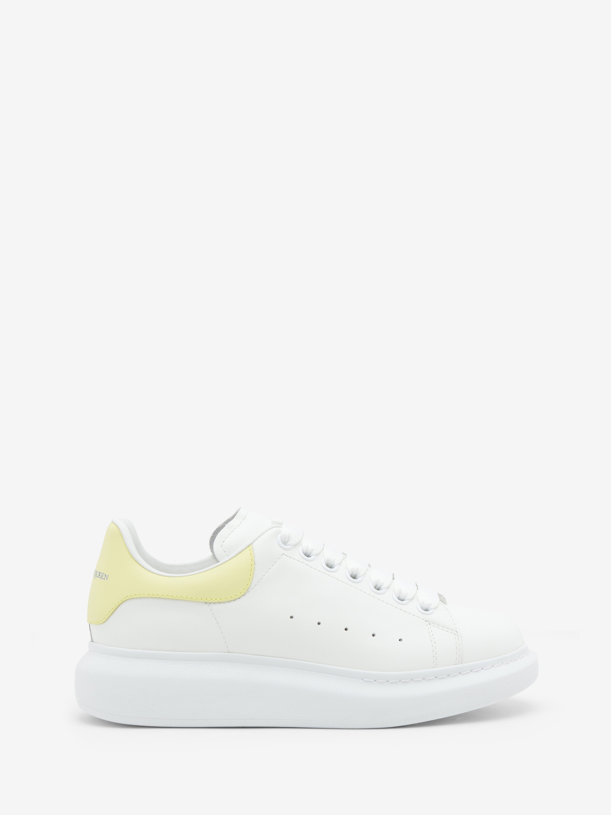 Oversized-Sneaker für Damen in Gelb in Kalb Leder | Alexander McQueen - image 1
