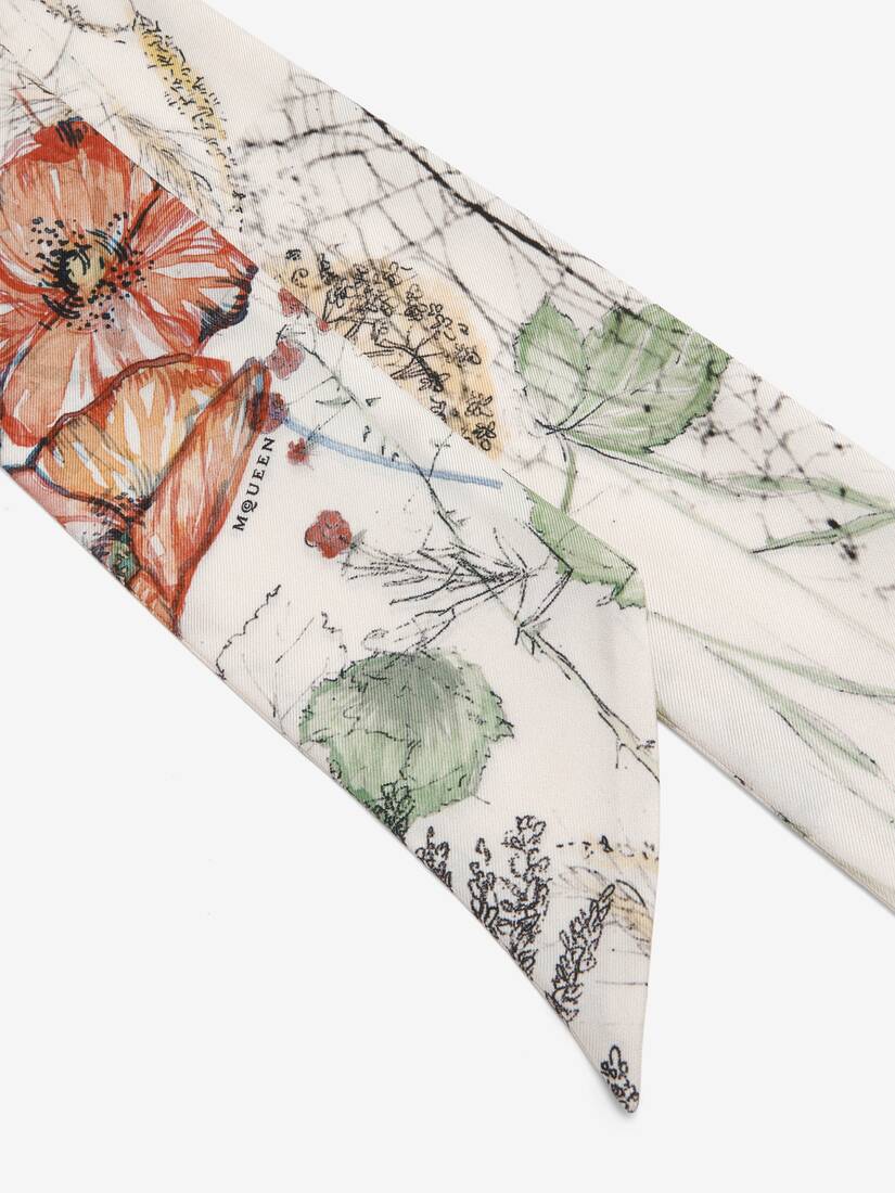 Ribbon Skull Scarf | Alexander McQueen - image 2