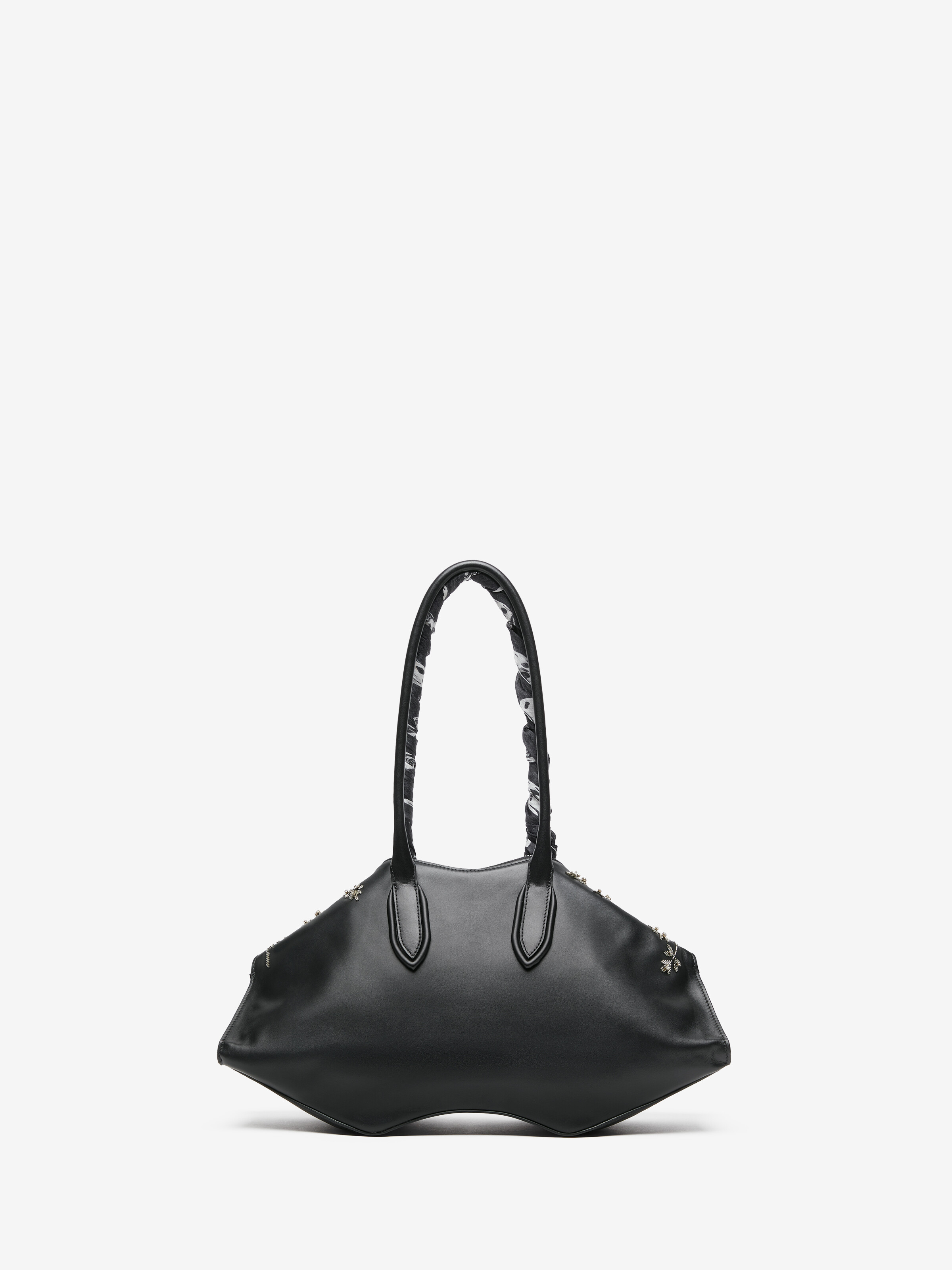 Women's Manta OTT 2.0 in Black in Calf Leather | Alexander McQueen - image 4