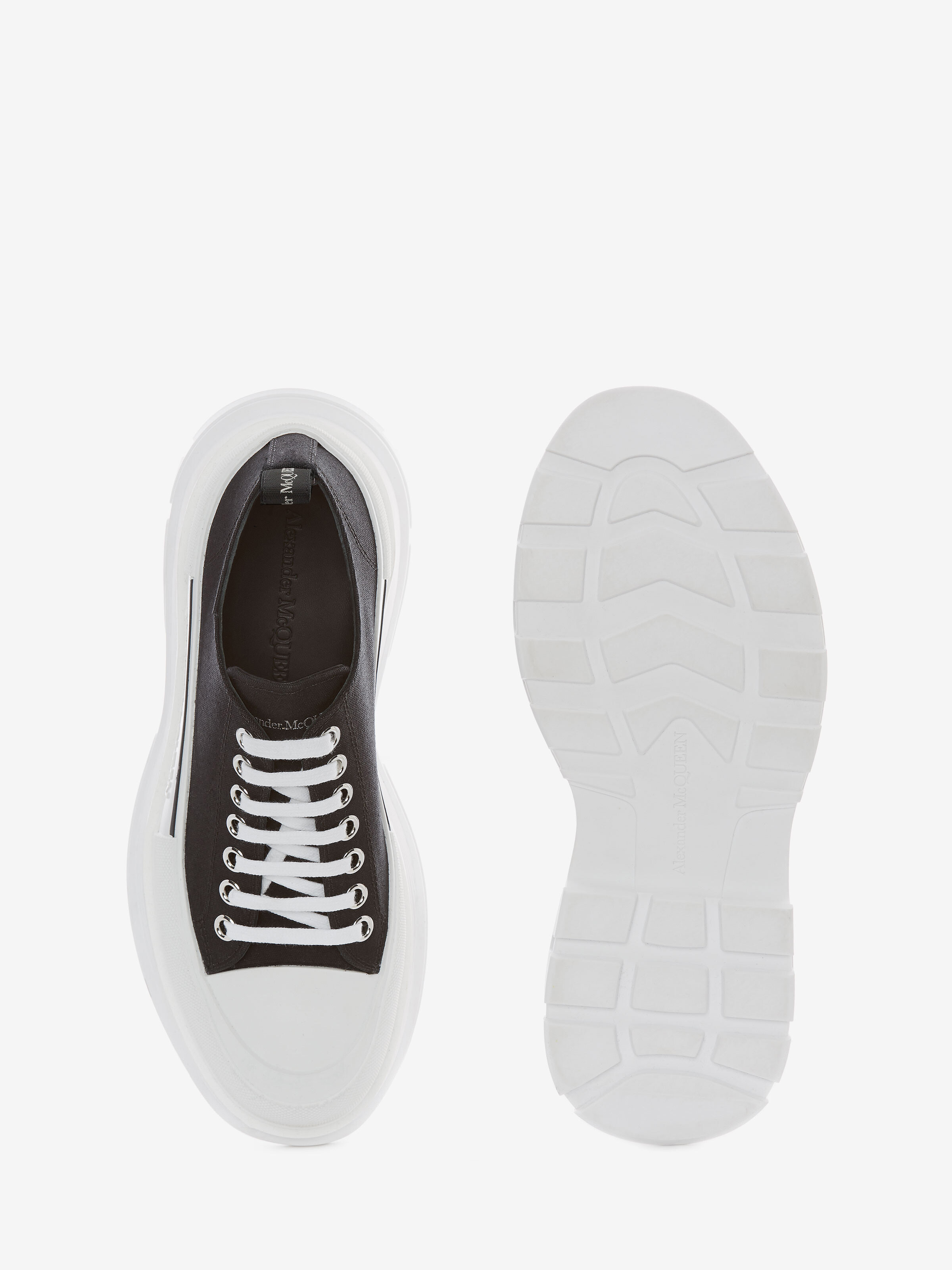 トレッドスリック レースアップ in コットン | Alexander McQueen - image 4