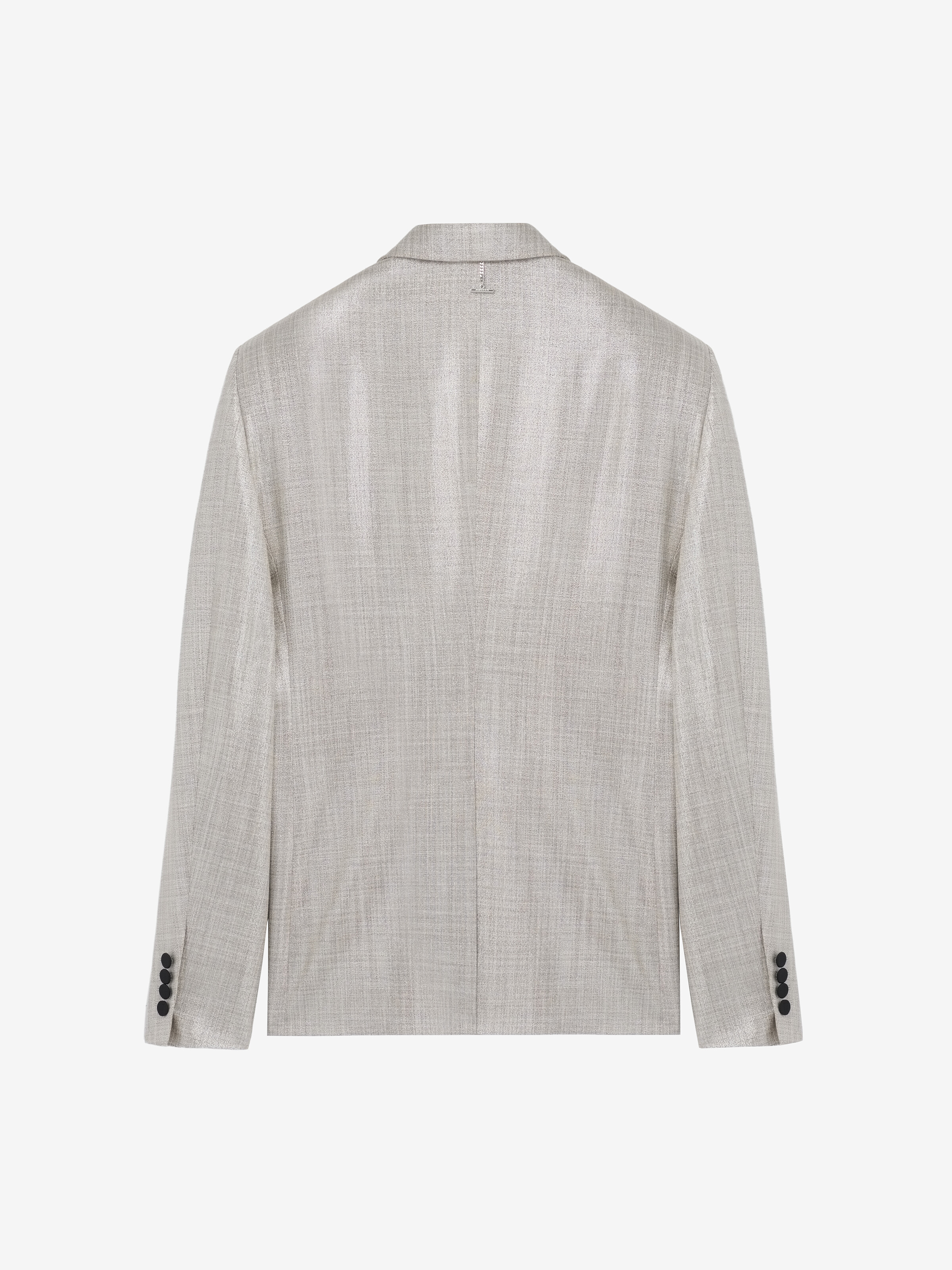 Veste métallisée à simple boutonnage pour Homme en Doré Pâle in 83% Viscose, 17% Polyester métallisé | Alexander McQueen - image 2