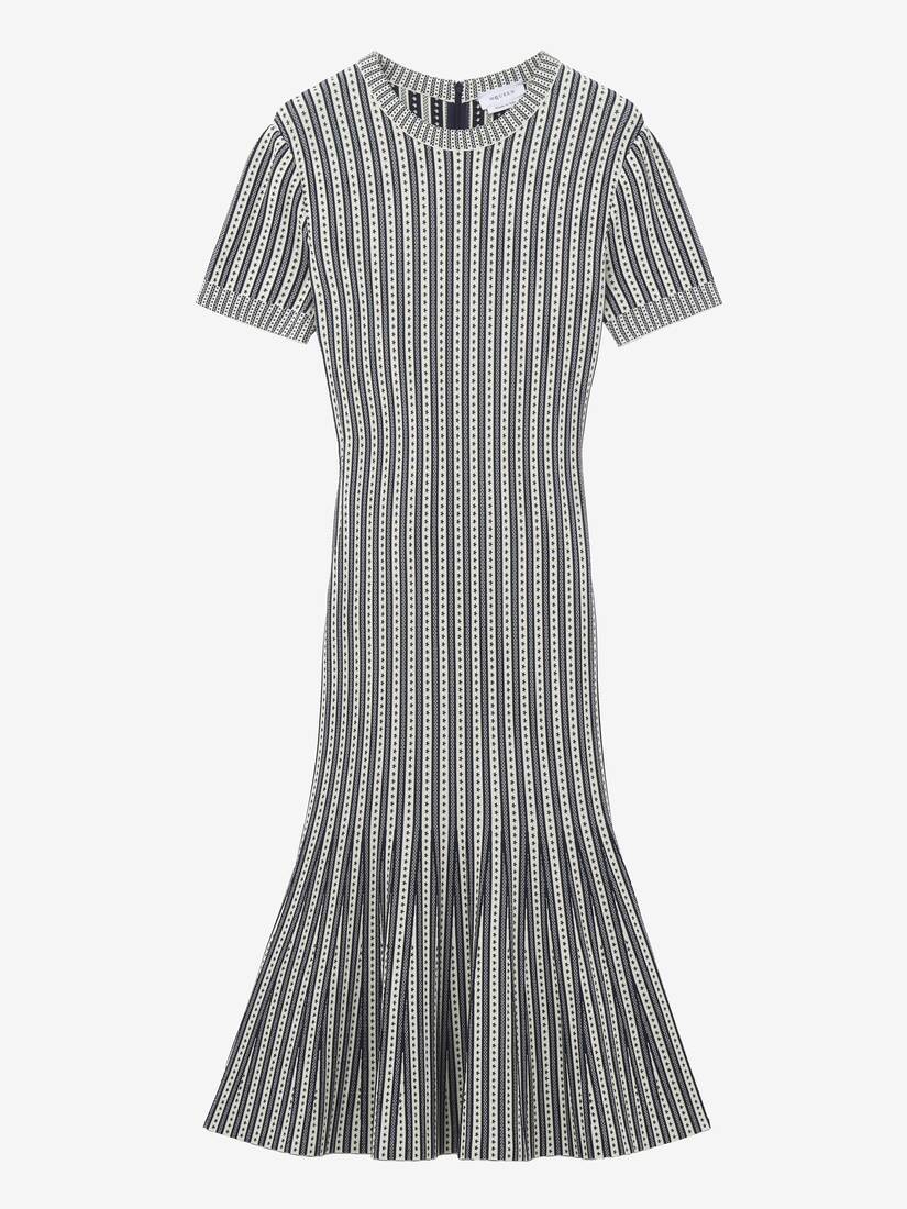 Striped Knit Dress | Alexander McQueen - image 1