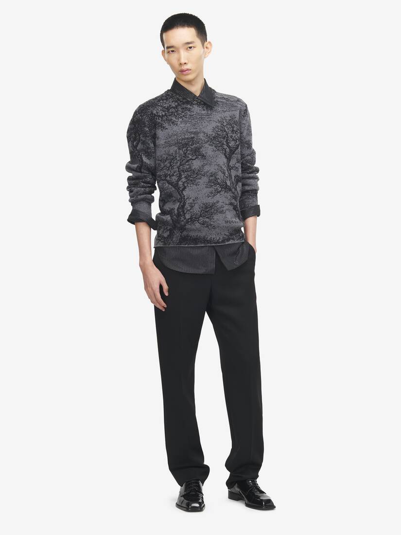 Tree Of Life' Jacquard Jumper | Alexander McQueen - image 2