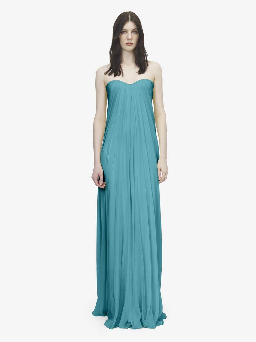 Bustier Evening Dress | Alexander McQueen - image 2