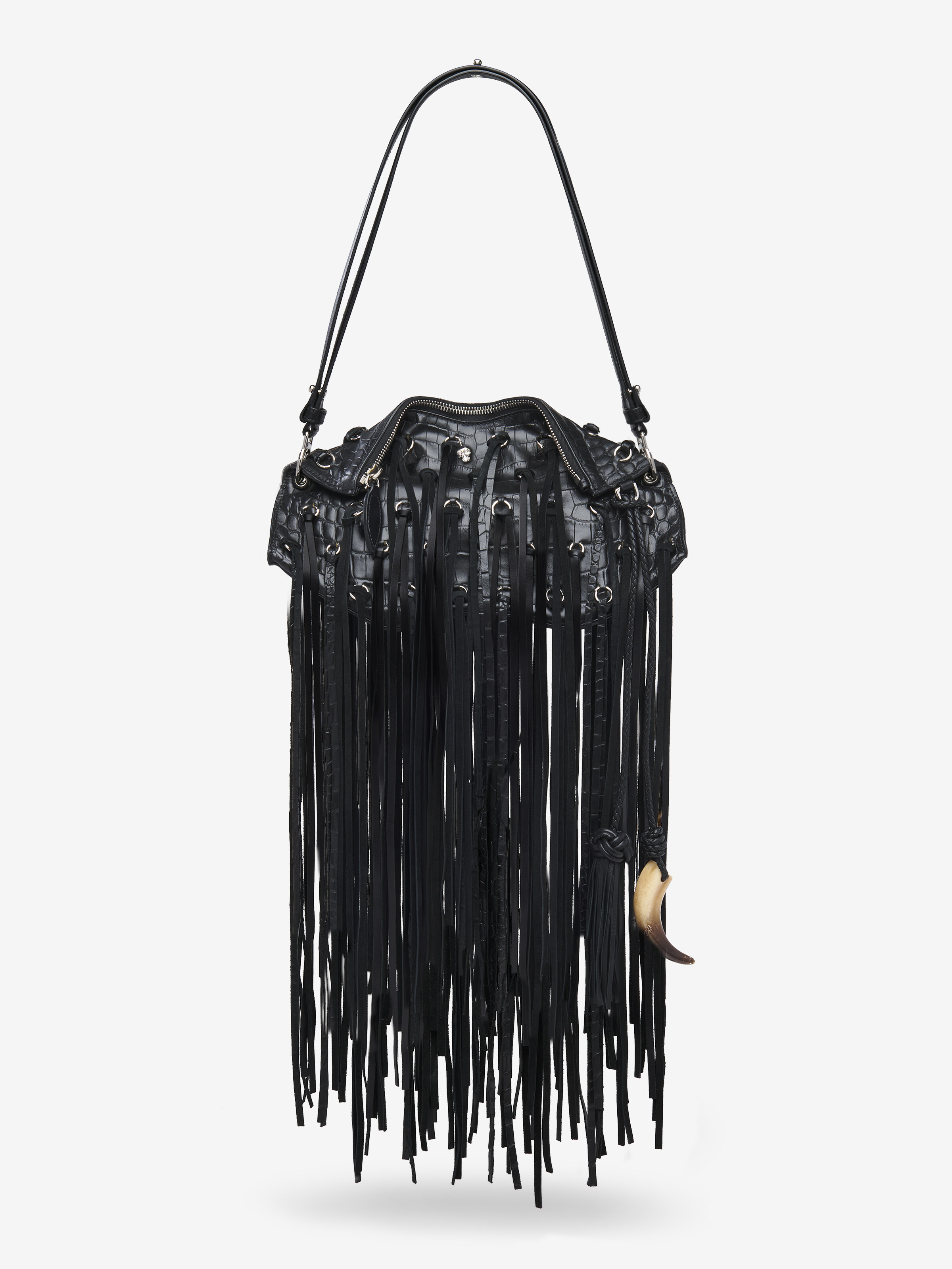 Manta手拿包 in 牛皮革 | Alexander McQueen - image 4