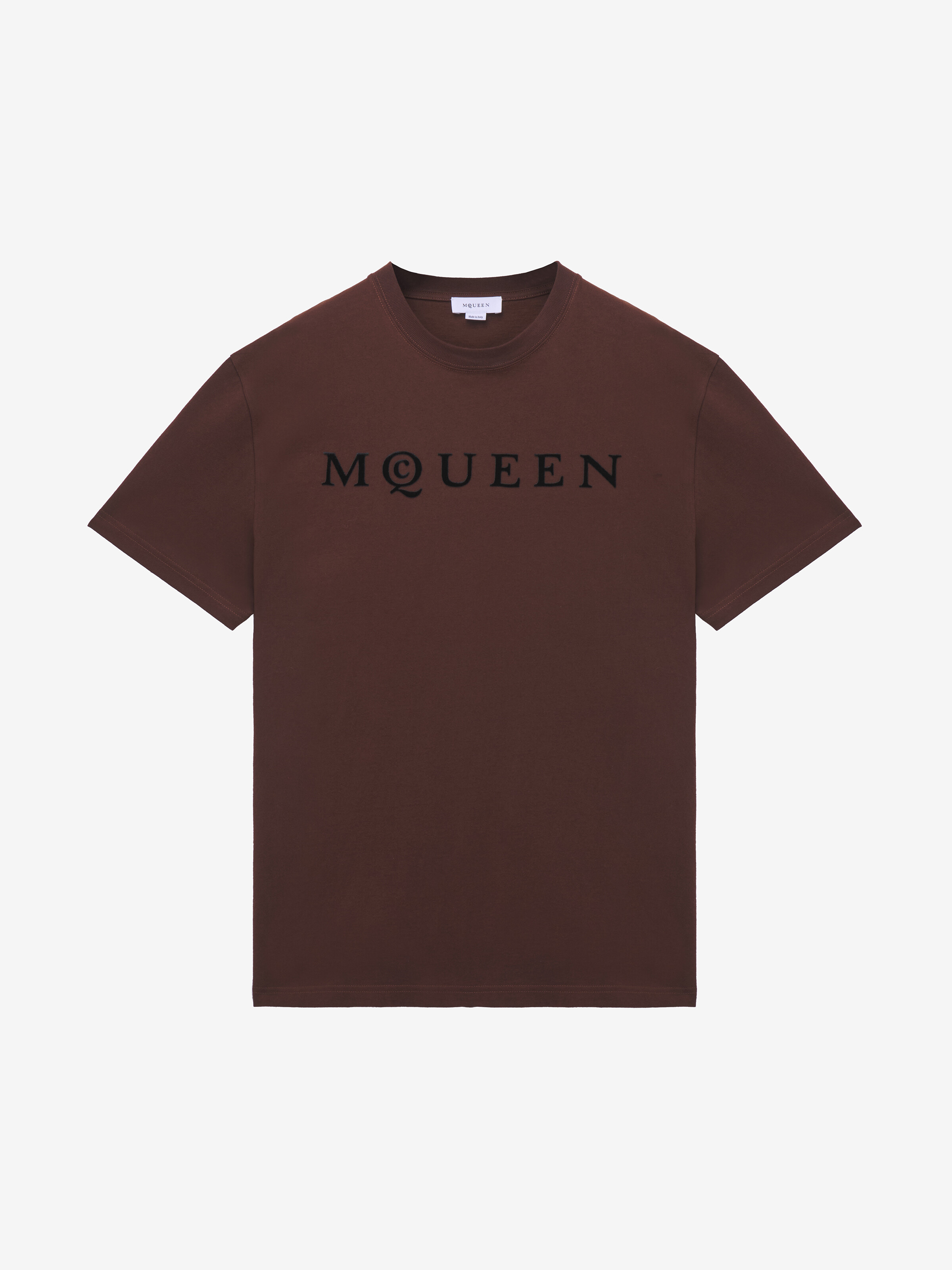 Flocked McQueen Logo T-shirt