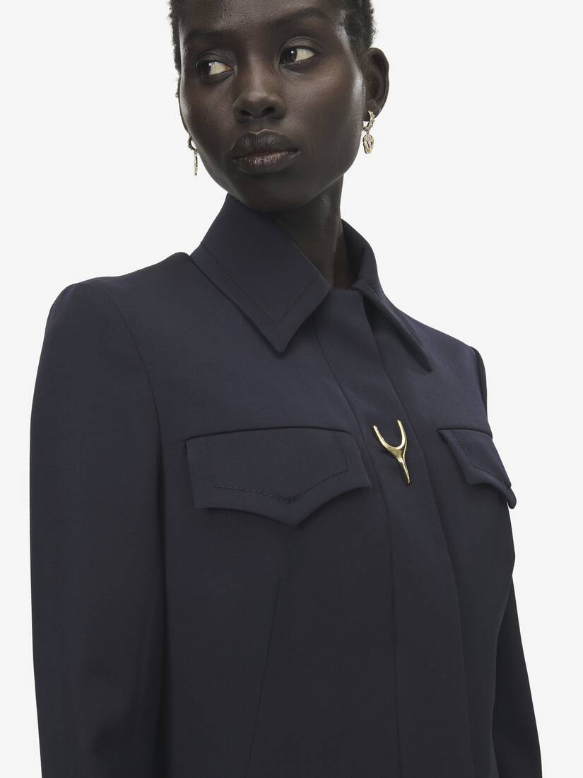 Manteau Wishbone | Alexander McQueen - image 5