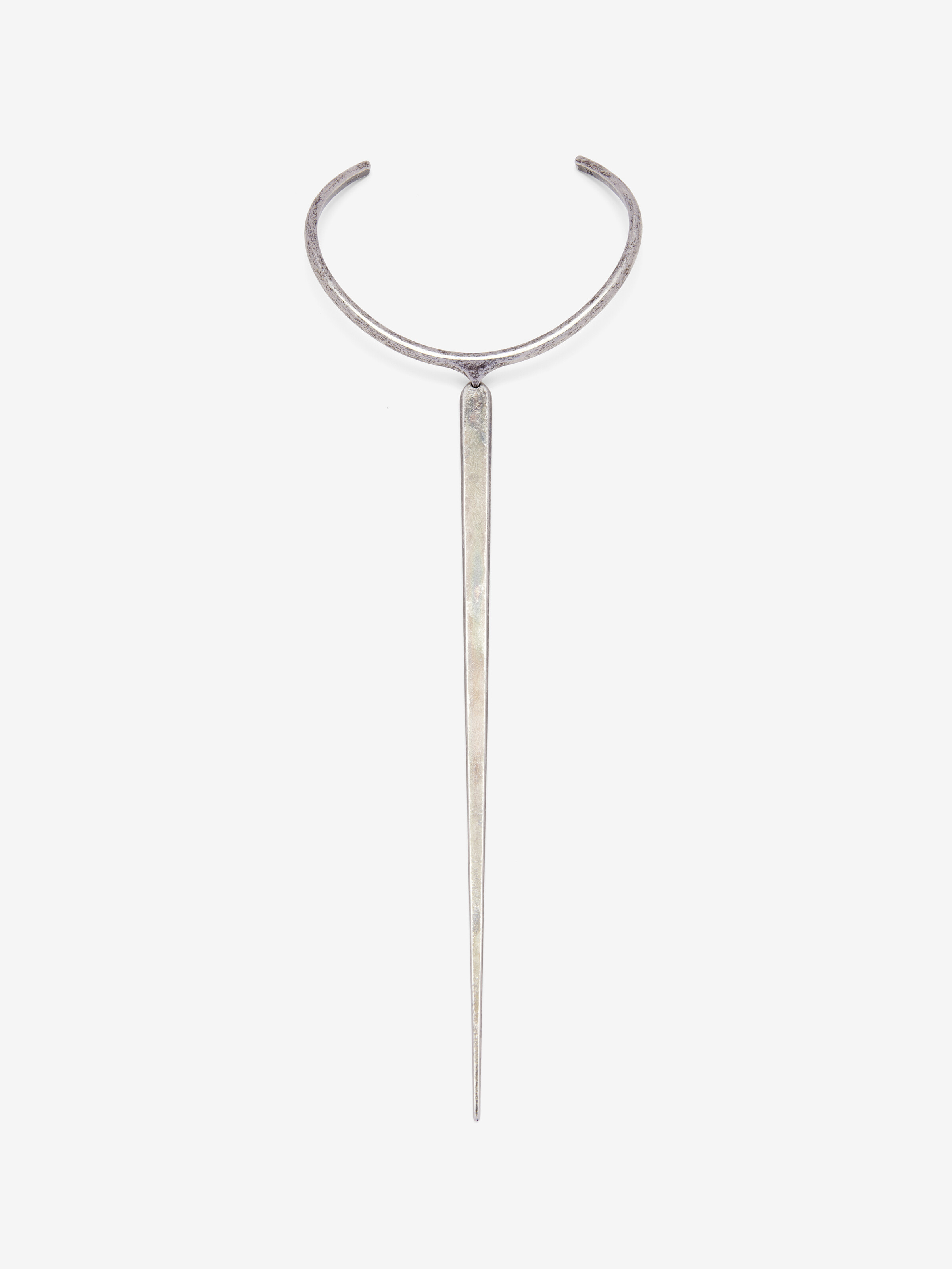 剪刀项链 in 铝, 黄铜 | Alexander McQueen - image 1