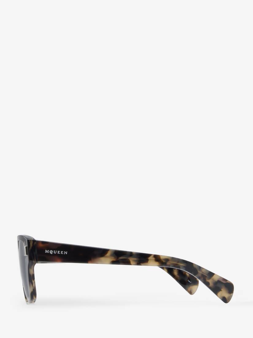 T-Bar Rivet Square Sunglasses | Alexander McQueen - image 3