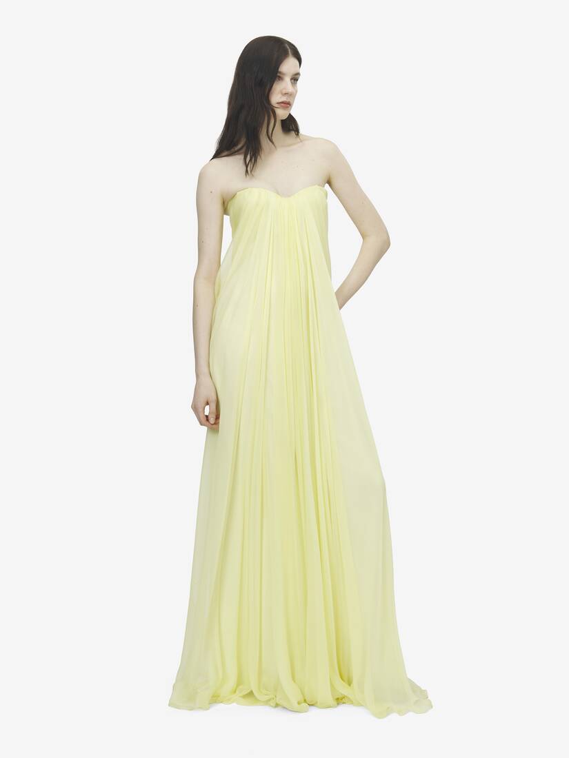 Bustier Evening Dress | Alexander McQueen - image 2