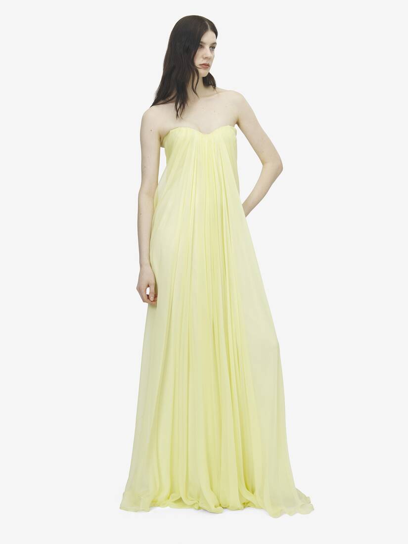 Bustier Evening Dress | Alexander McQueen - image 2