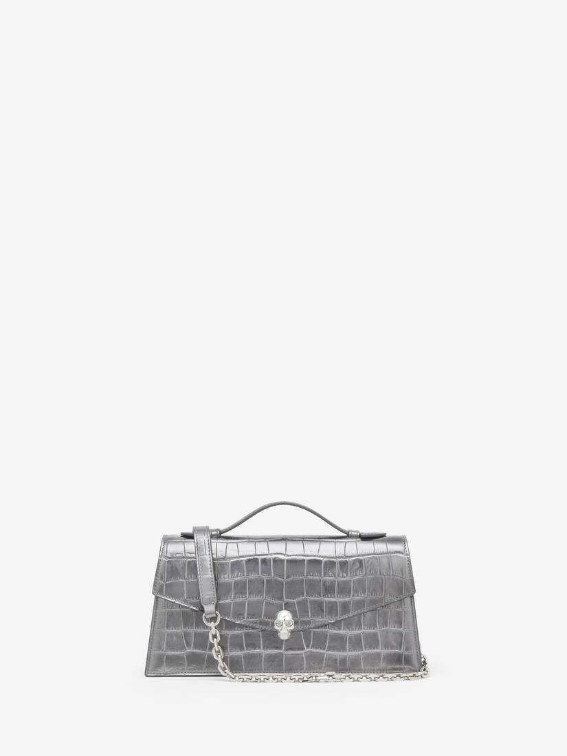 Skull顶部手柄手袋 | Alexander McQueen - image 1