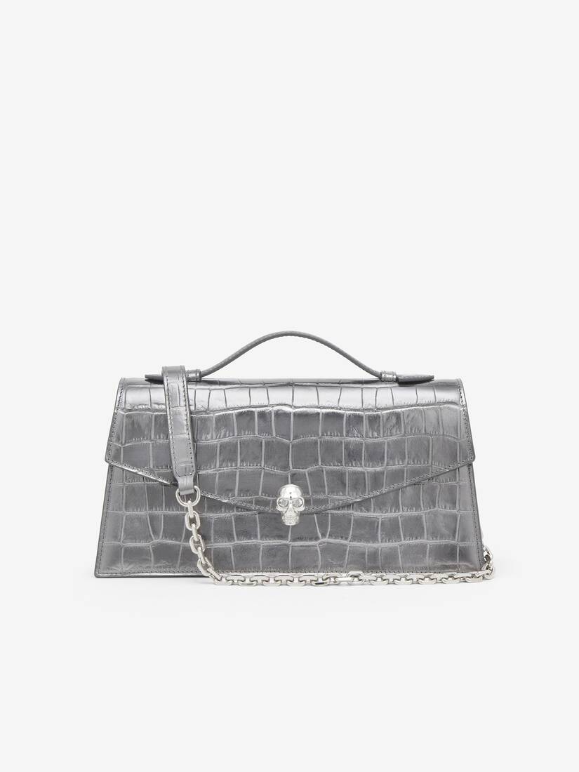 Borsa Skull con manico superiore | Alexander McQueen - image 1