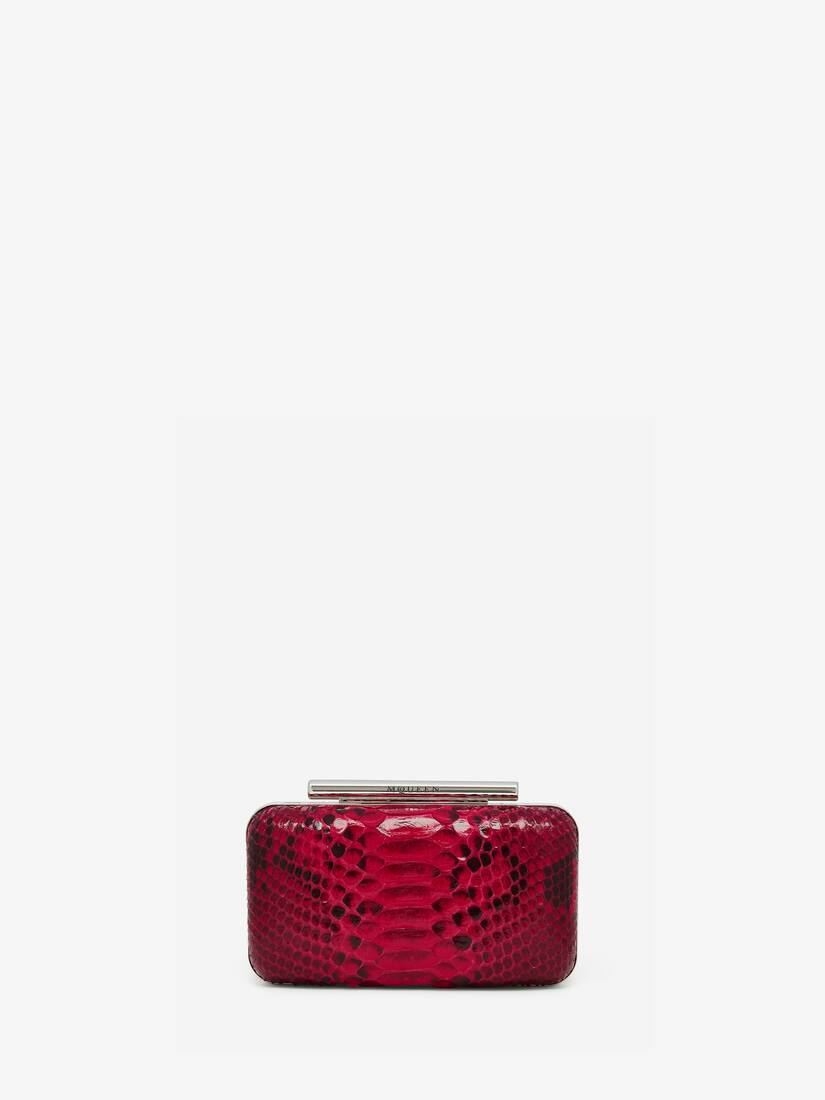 McQueen T-Bar盒形手拿包