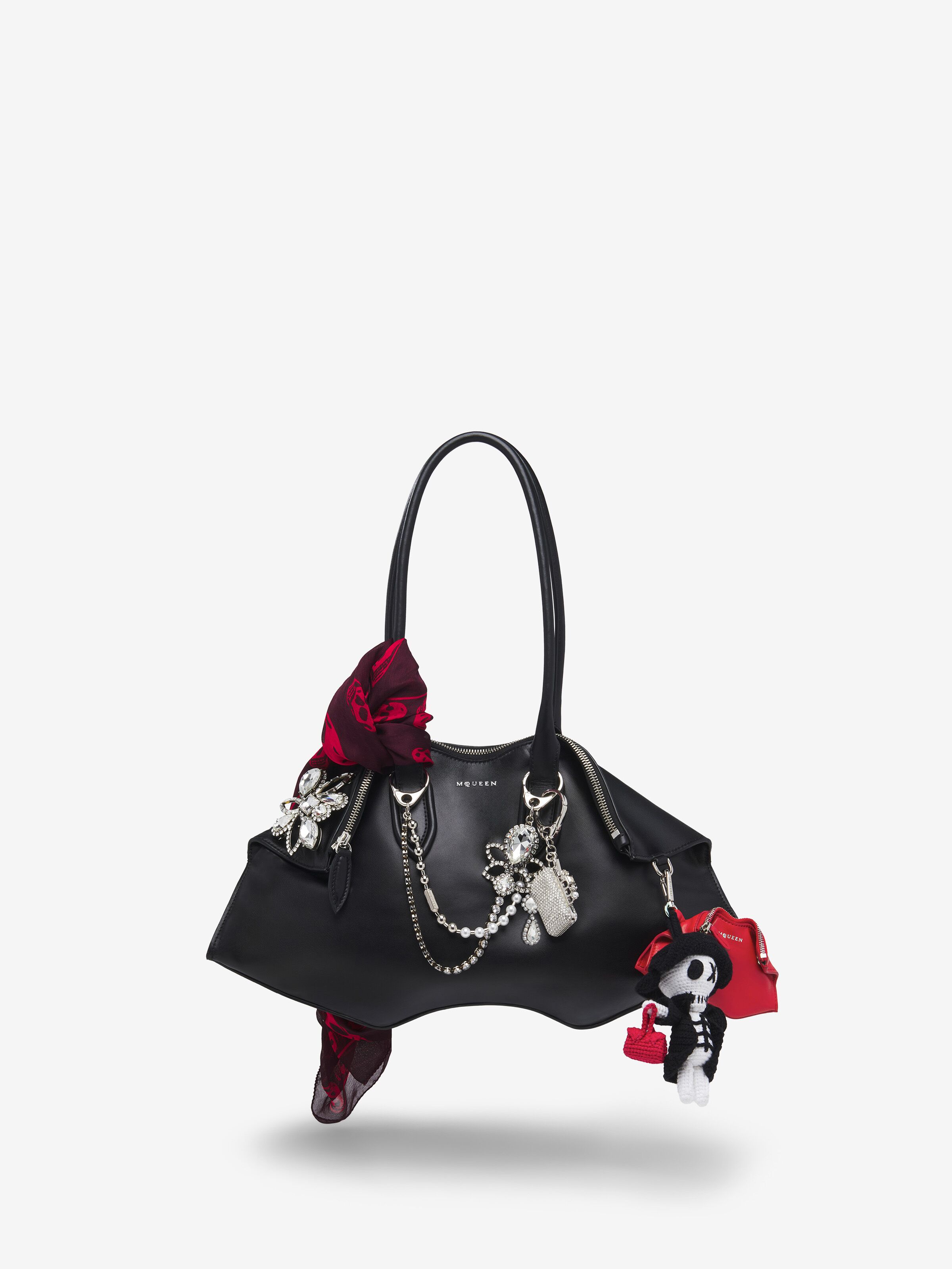 Manta OTT with all bag charms from McQueen