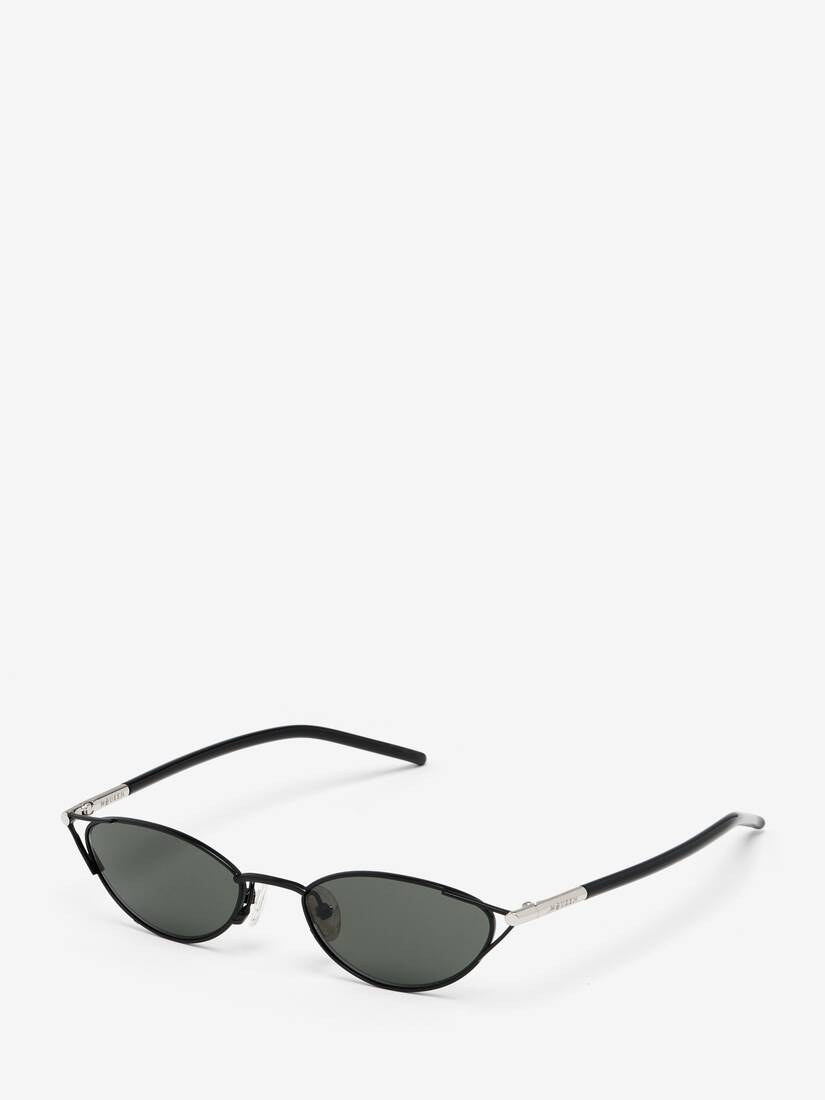 T-Bar Sleek Cat-eye Sunglasses | Alexander McQueen - image 2