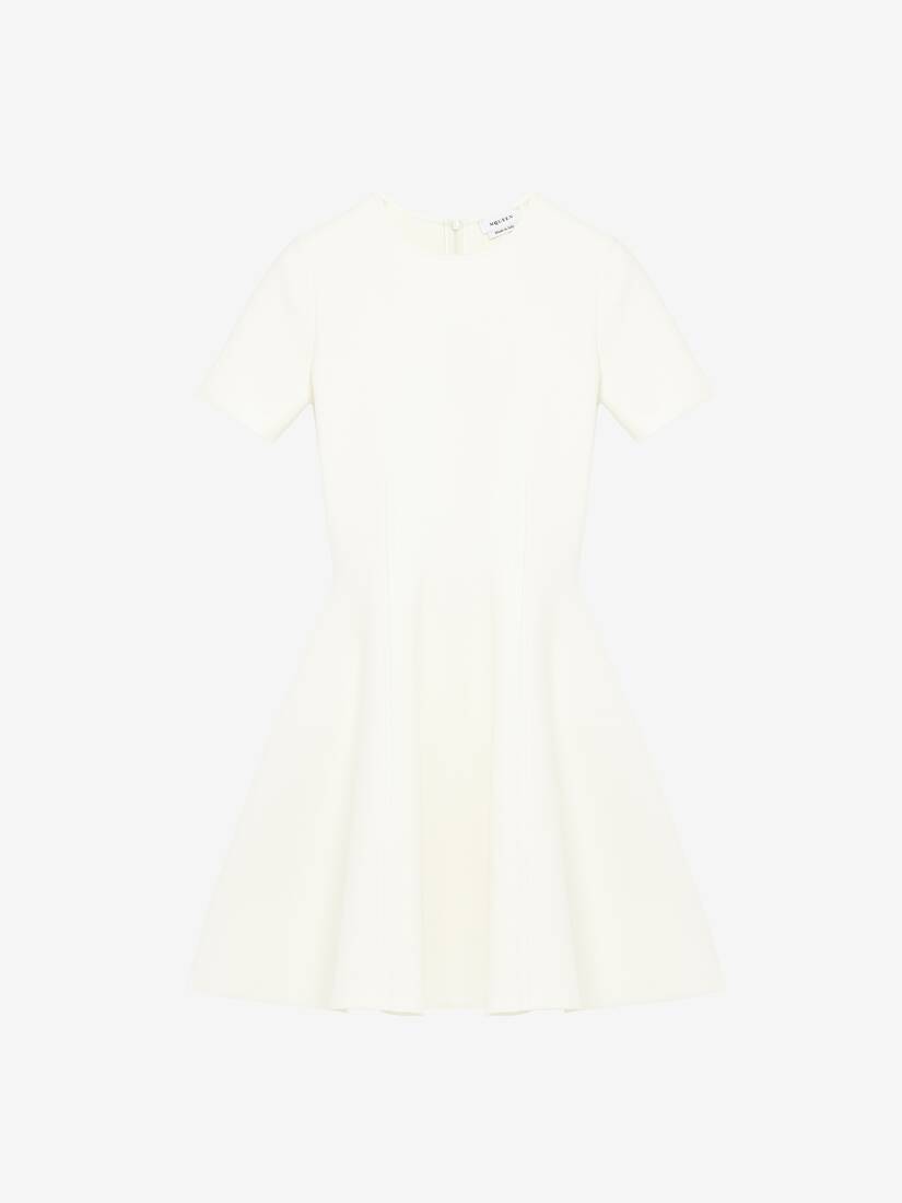 修身喇叭型迷你连衣裙 | Alexander McQueen - image 2