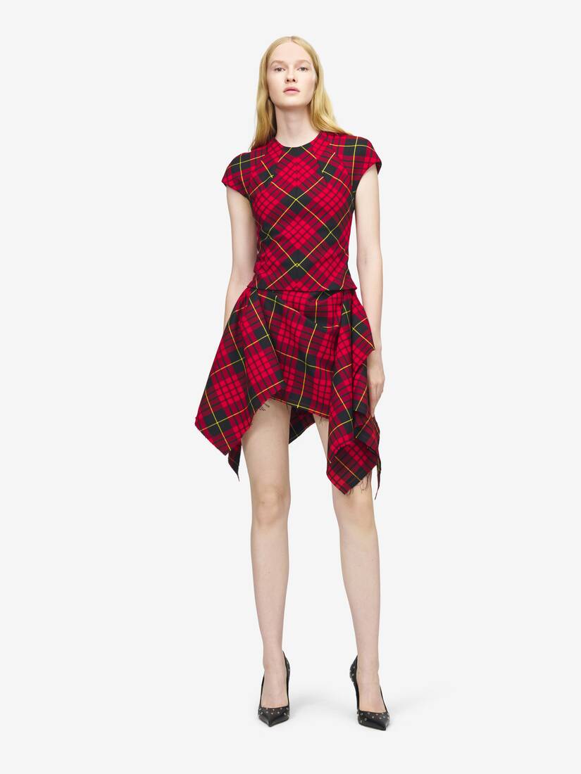 MacQueen' Tartan Mini Dress | Alexander McQueen - image 3
