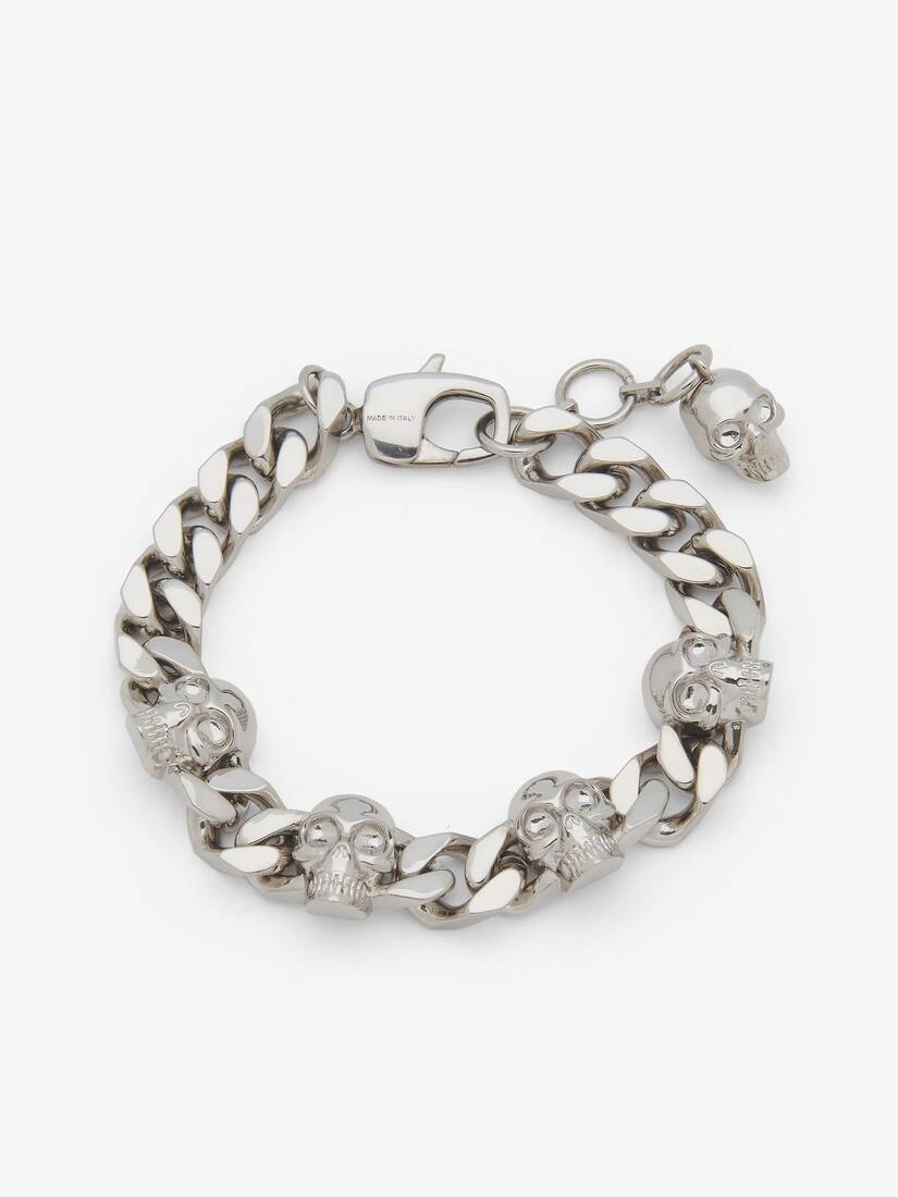 Skull Chain Bracelet | Alexander McQueen - image 1