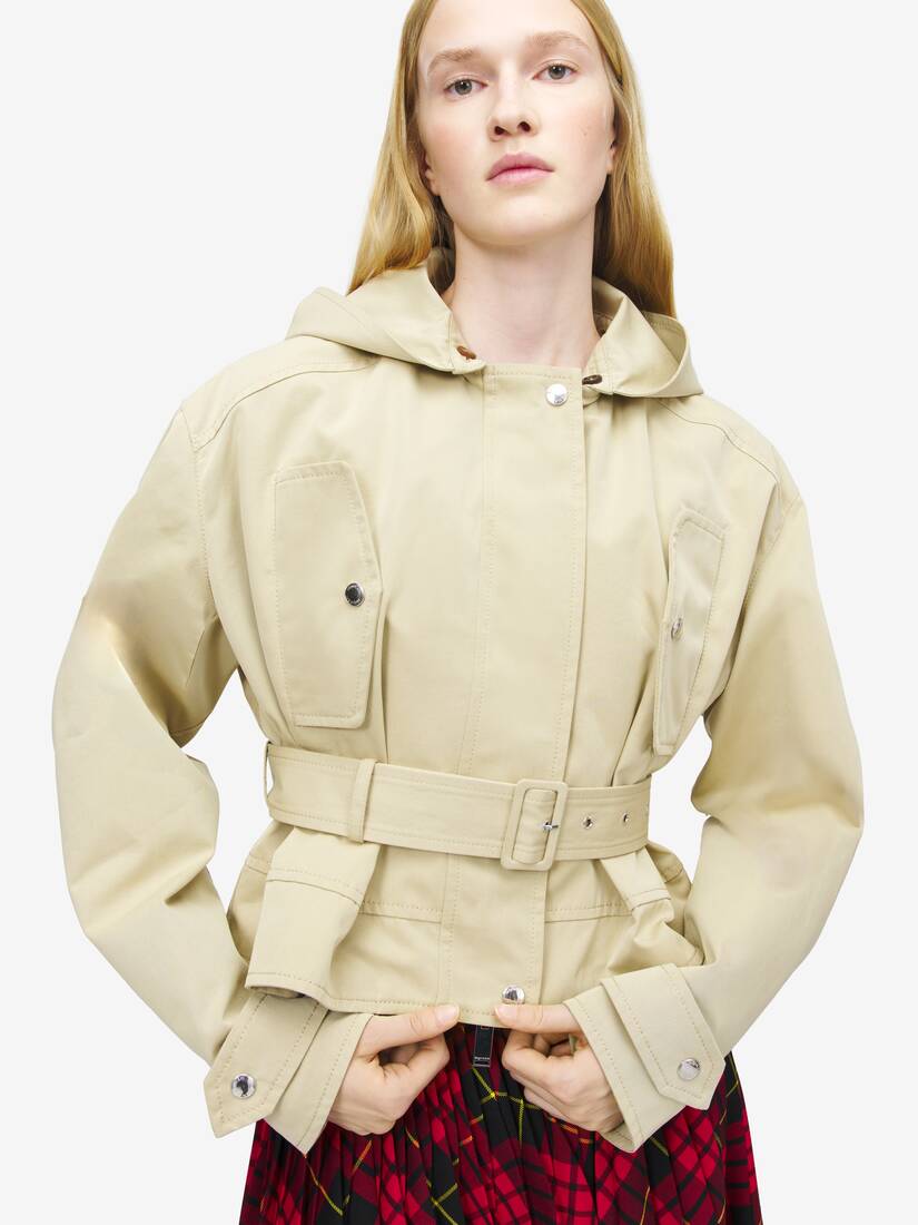 Veste à basque ceinturée | Alexander McQueen - image 5