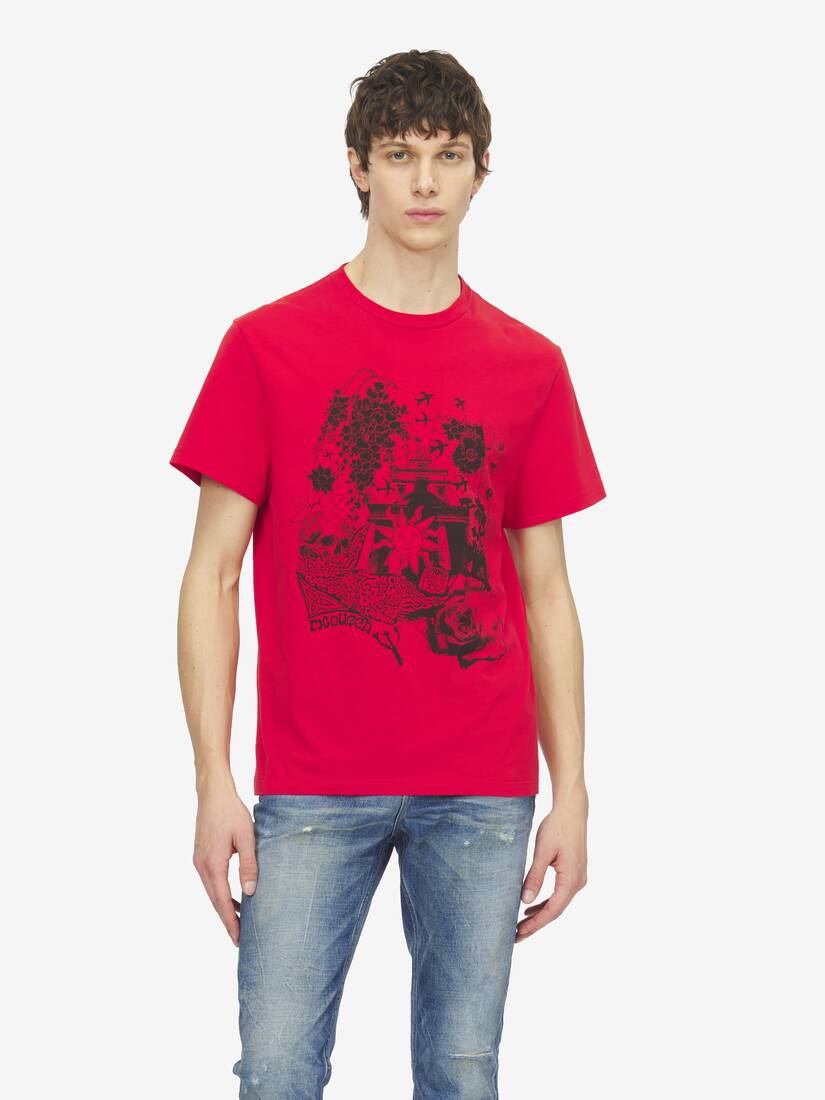 Fanzine印花T恤 | Alexander McQueen - image 5