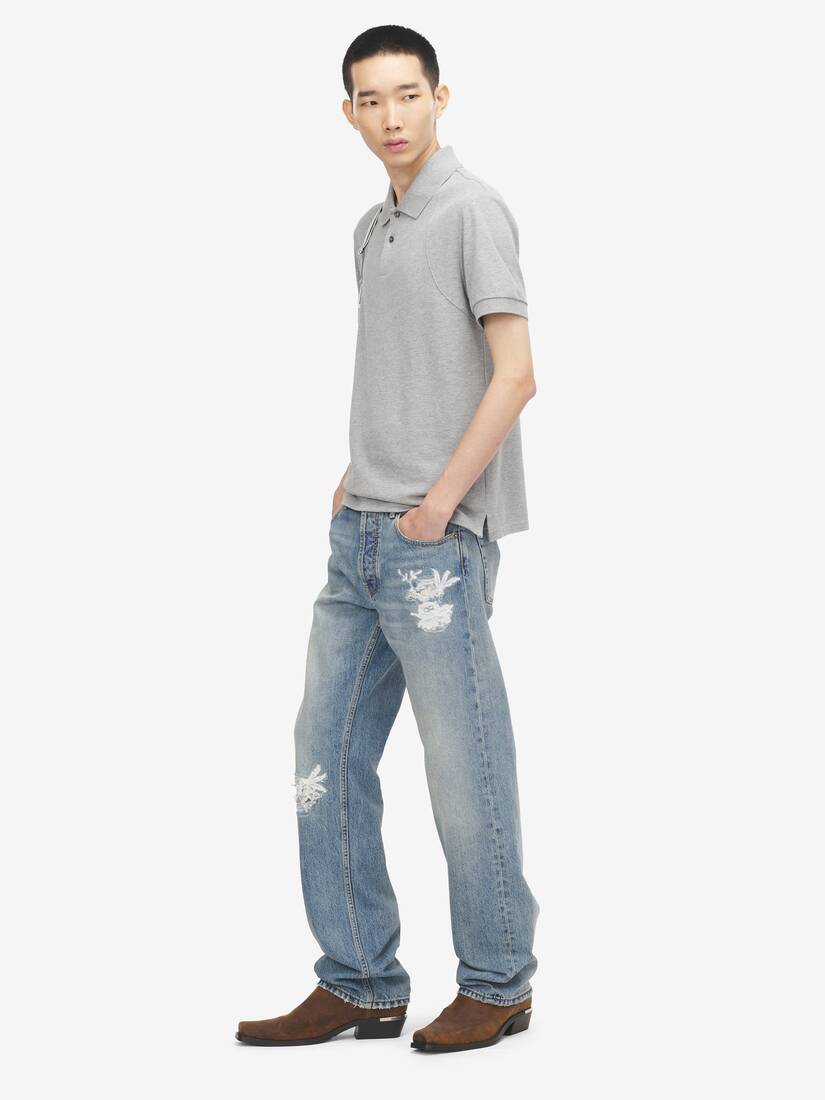 ロゴ ハーネス ポロシャツ | Alexander McQueen - image 3