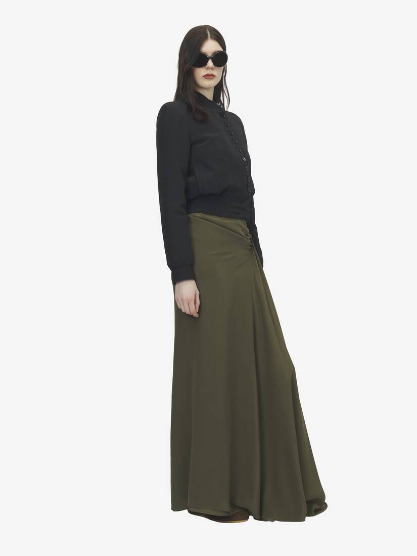 Silk Bomber Jacket | Alexander McQueen - image 3