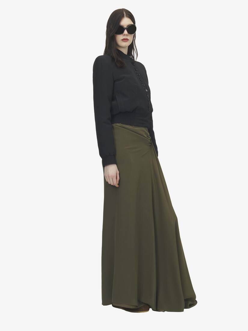 Silk Bomber Jacket | Alexander McQueen - image 3