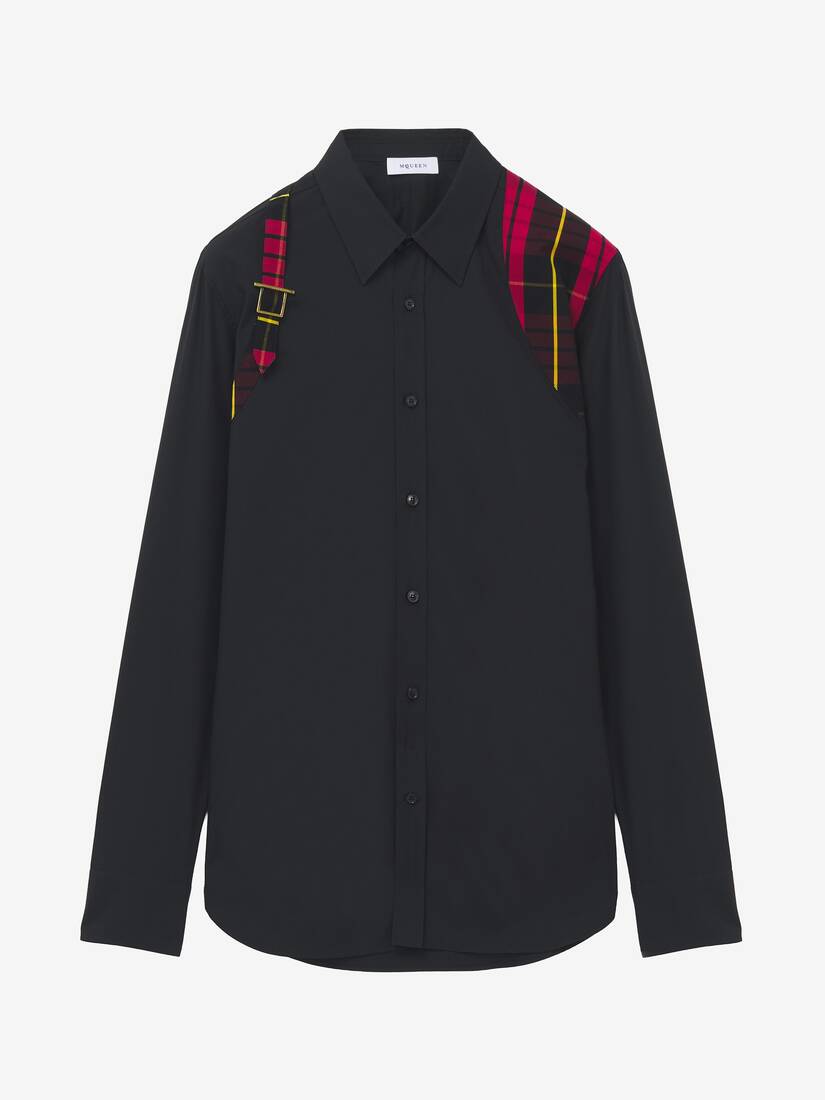 Tartan Harness Shirt | Alexander McQueen - image 1