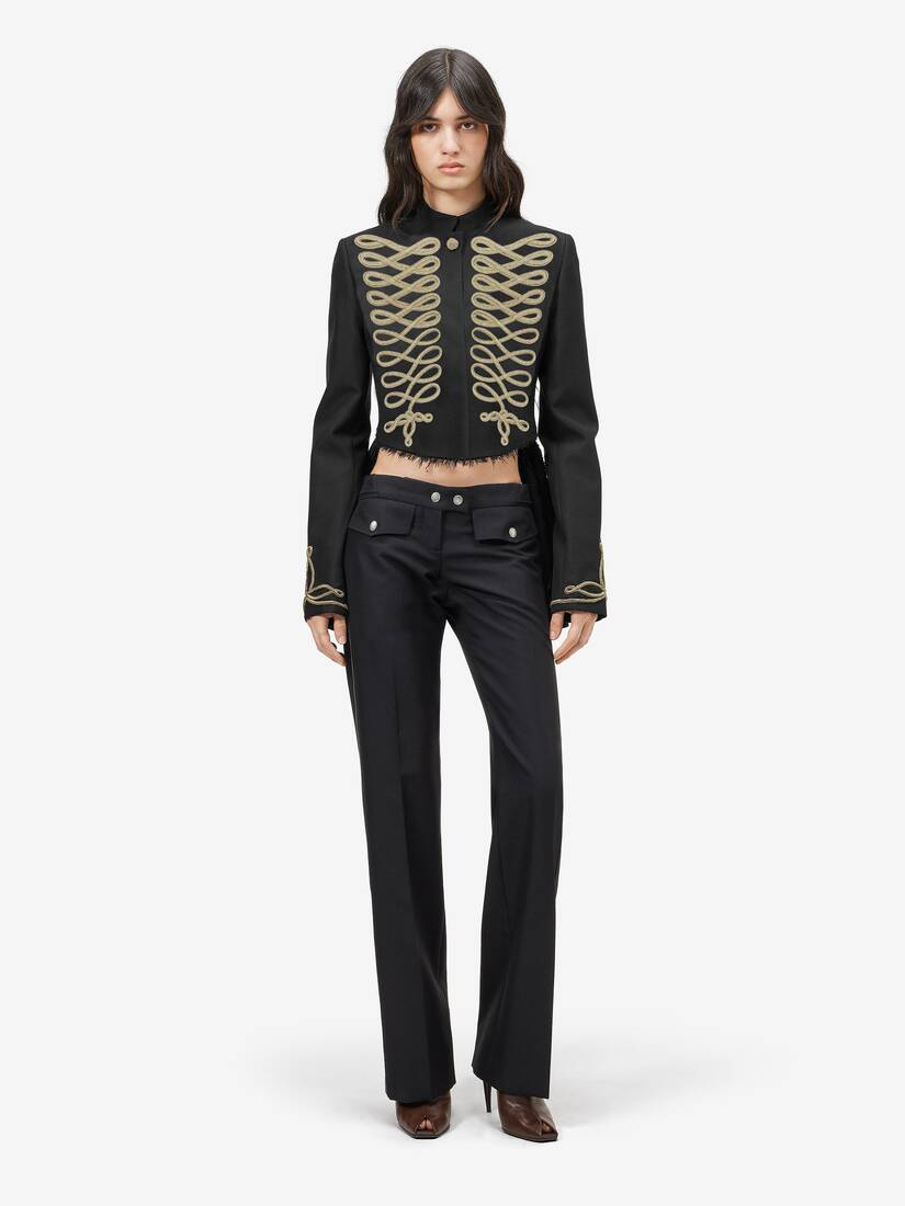 Frogging Embroidery Jacket | Alexander McQueen - image 2