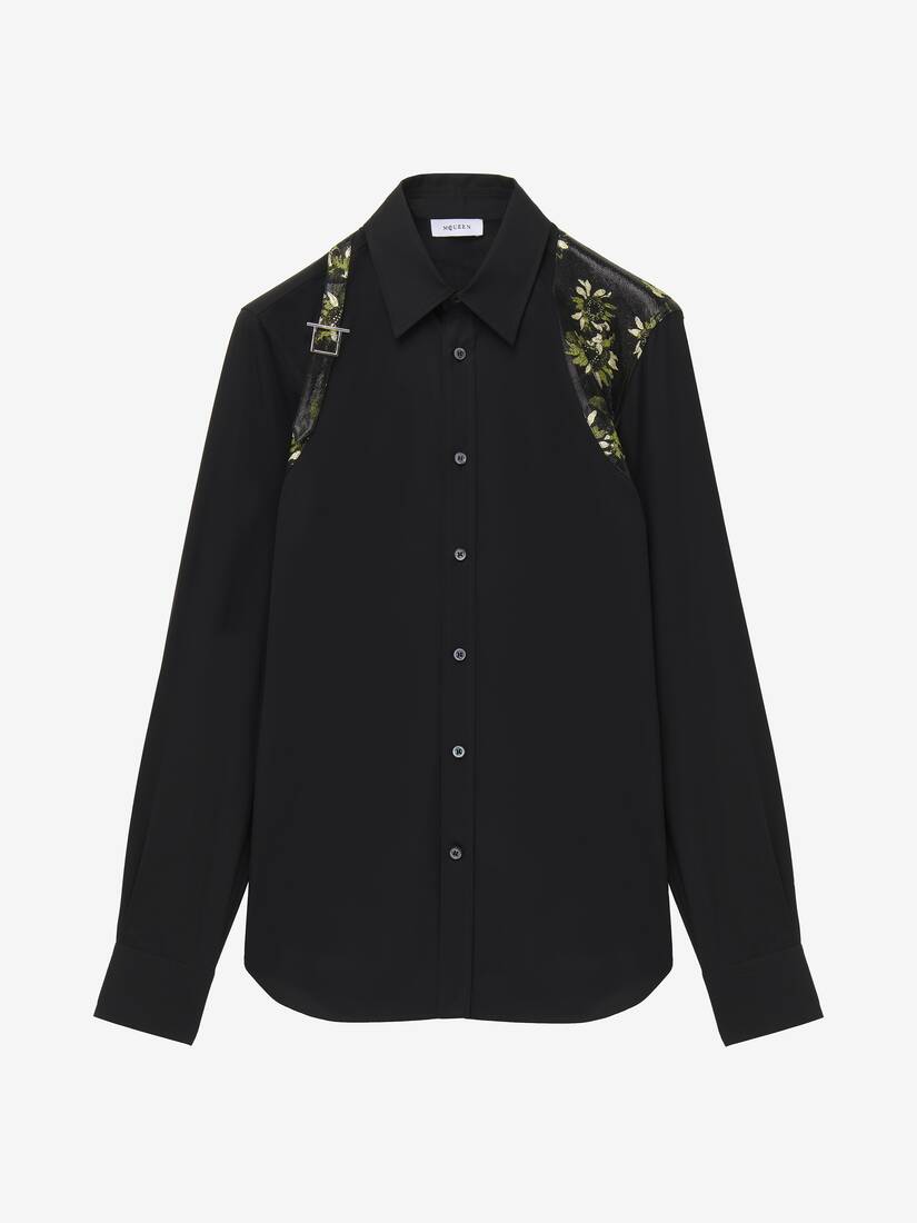 向日葵背带衬衫 | Alexander McQueen - image 1