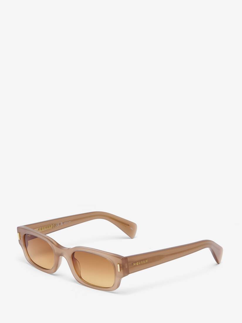 T-Bar铆钉Panthos框太阳眼镜 | Alexander McQueen - image 2