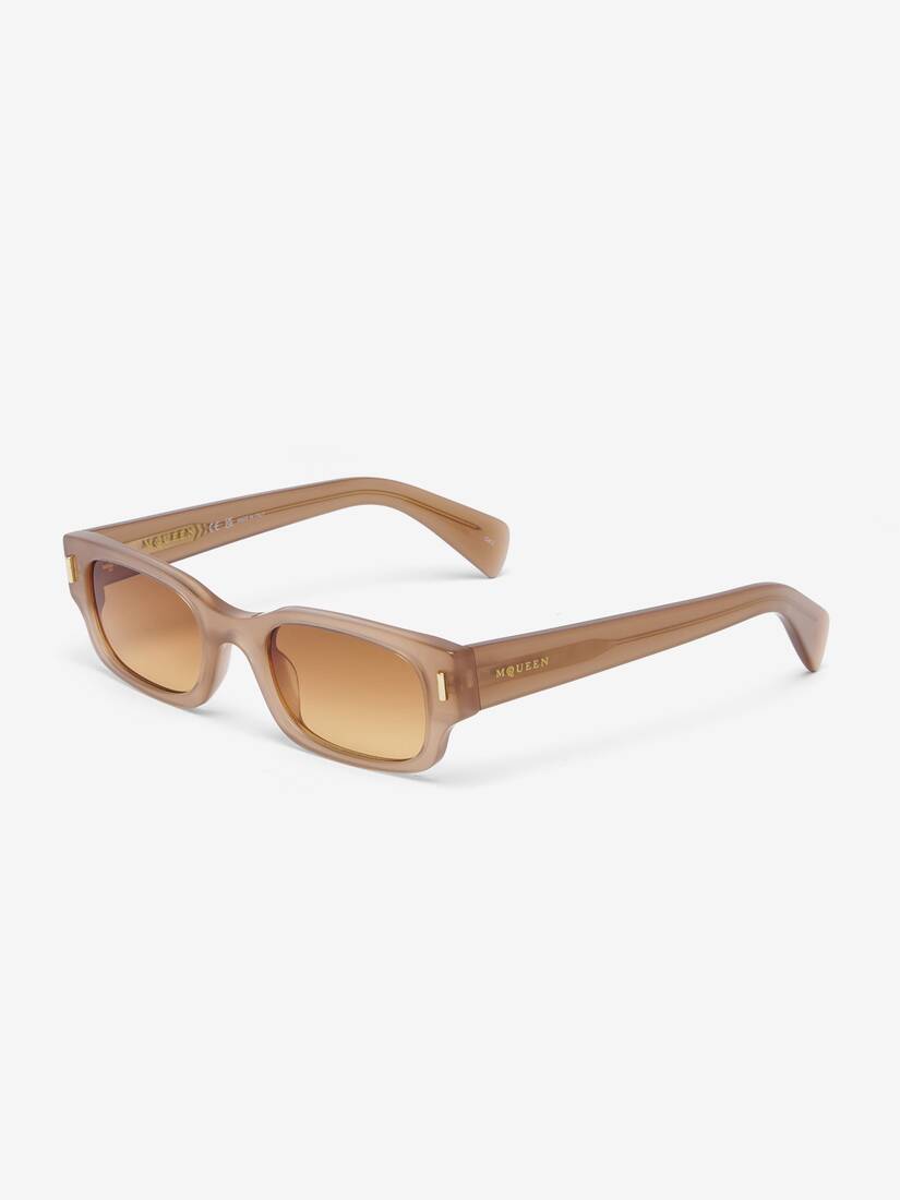 T-Bar铆钉Panthos框太阳眼镜 | Alexander McQueen - image 2