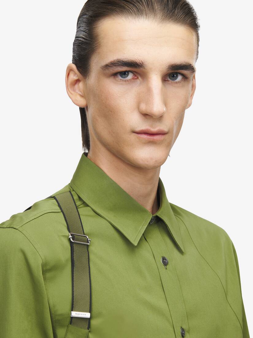 McQueen Logo Harness Shirt | Alexander McQueen - image 5