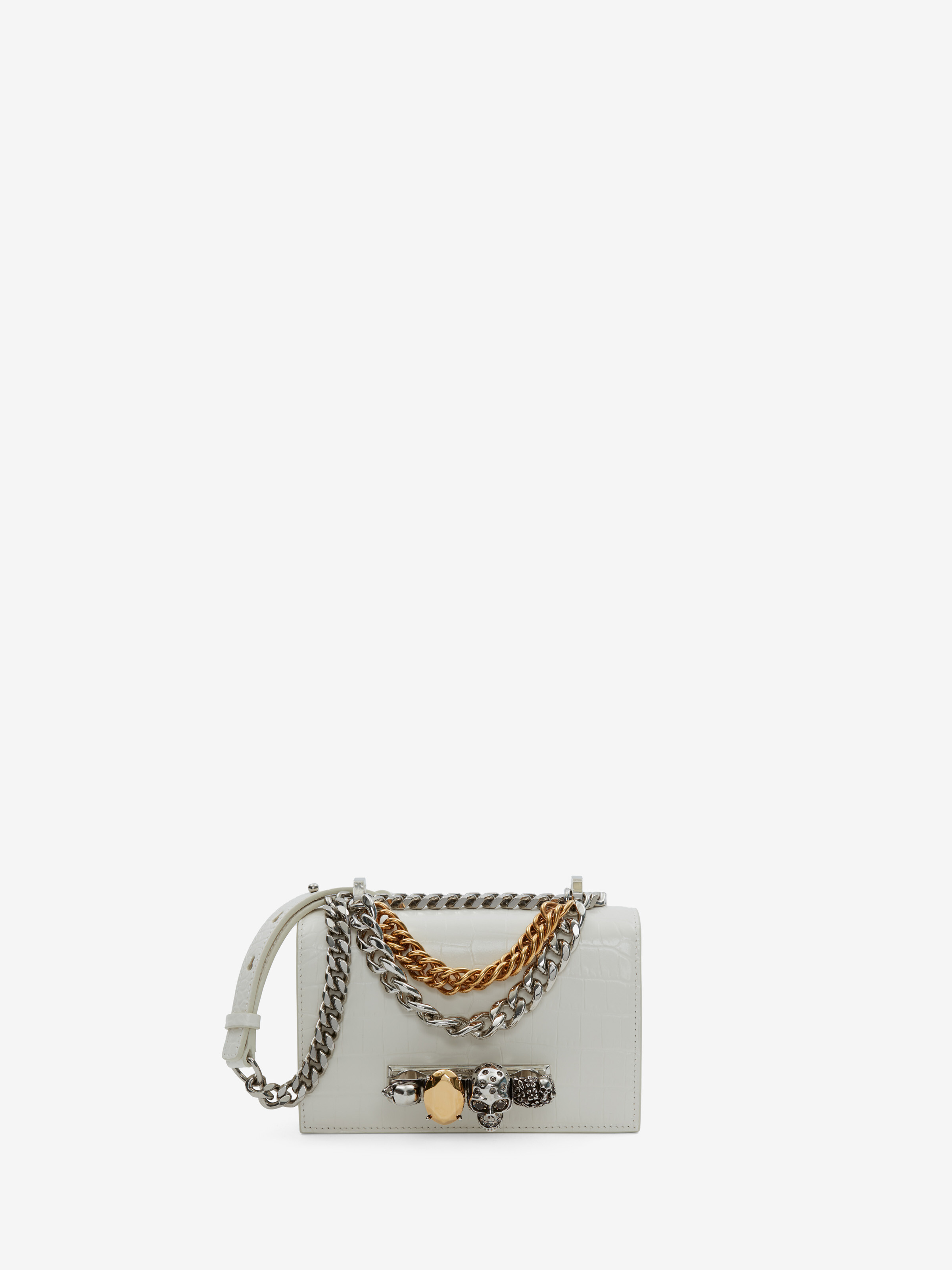 Mini Jewelled Satchel with Chain