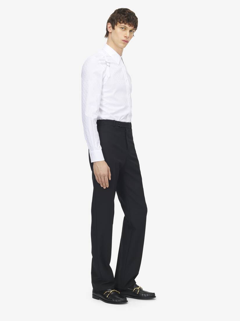 Skull Jacquard Harness Shirt | Alexander McQueen - image 3