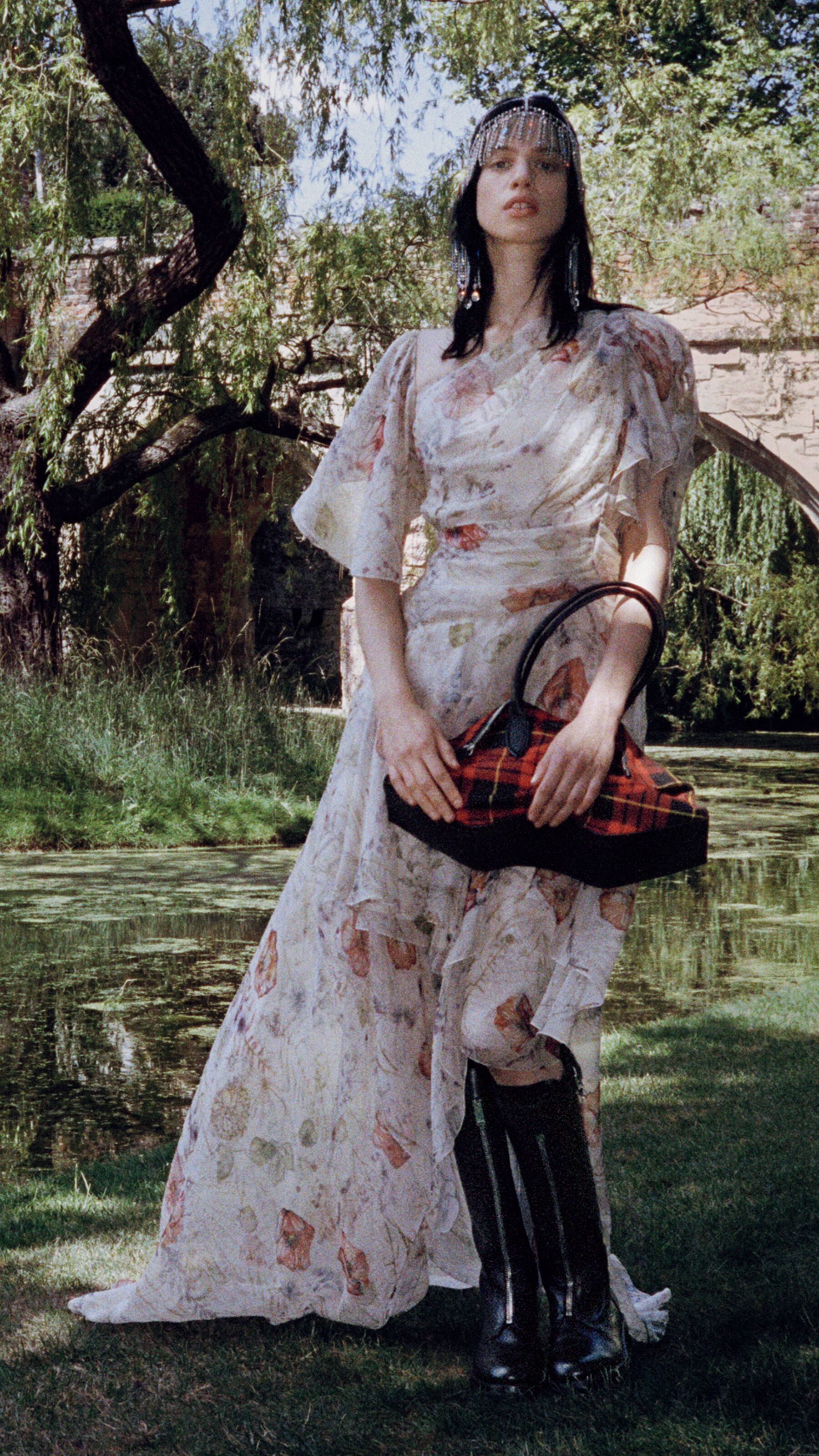 Tartan Manta bag by McQueen