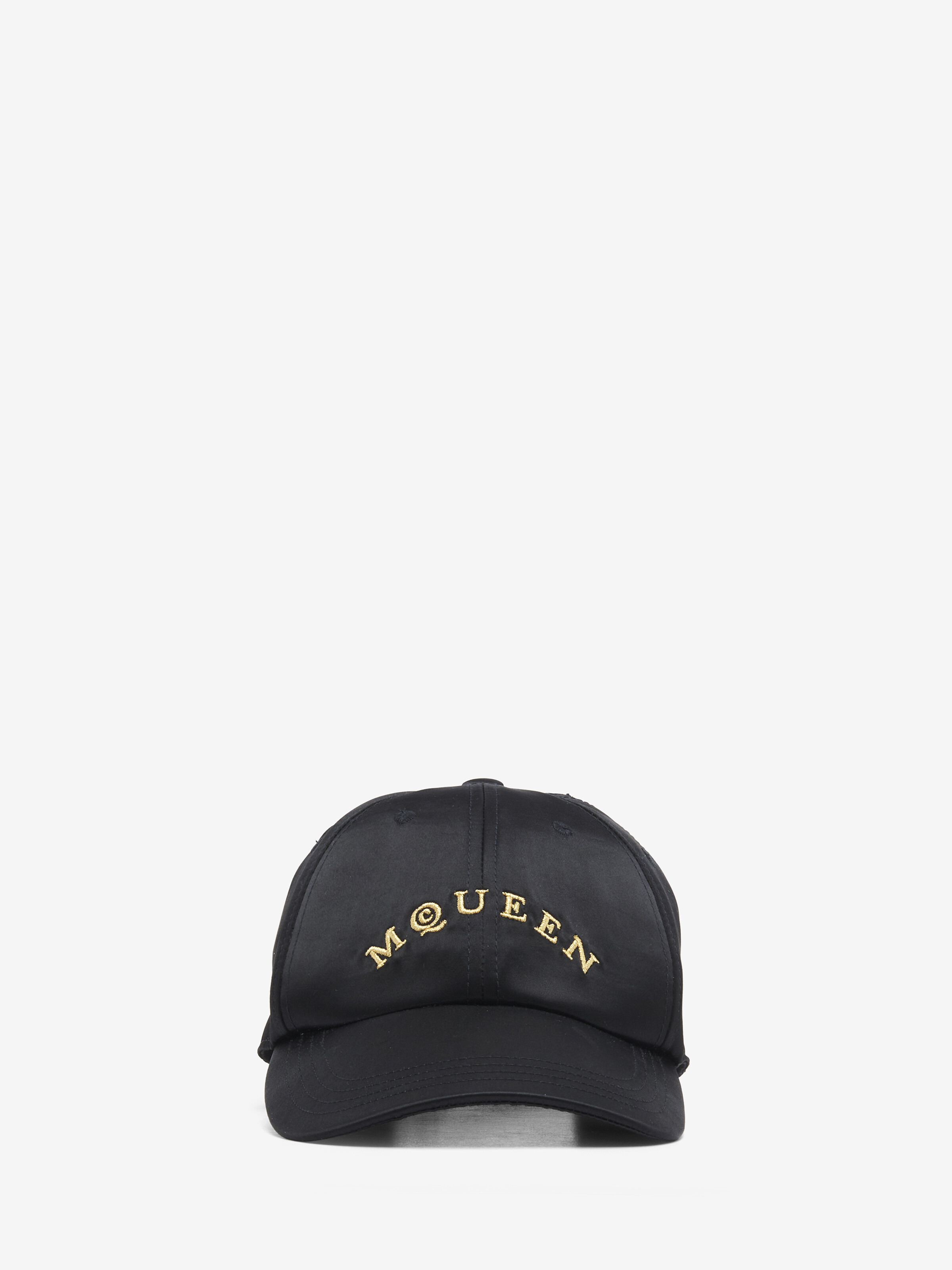Casquette avec Logo McQueen pour Homme en Noir in 100% Acétate | Alexander McQueen - image 1