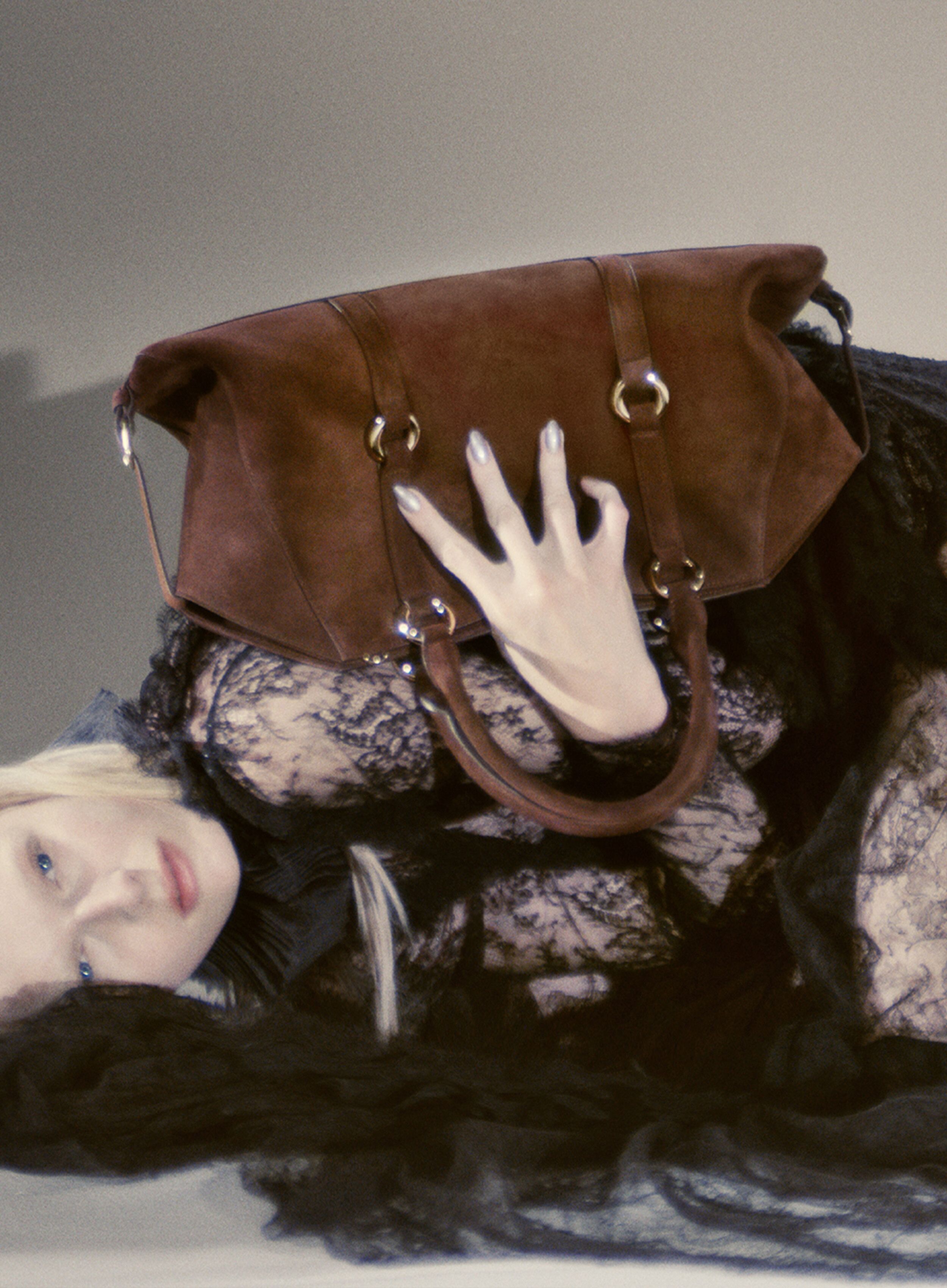 McQueen Farringdon Bag in brown