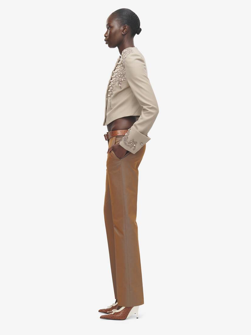 Pantalon Bumster irisé | Alexander McQueen - image 3