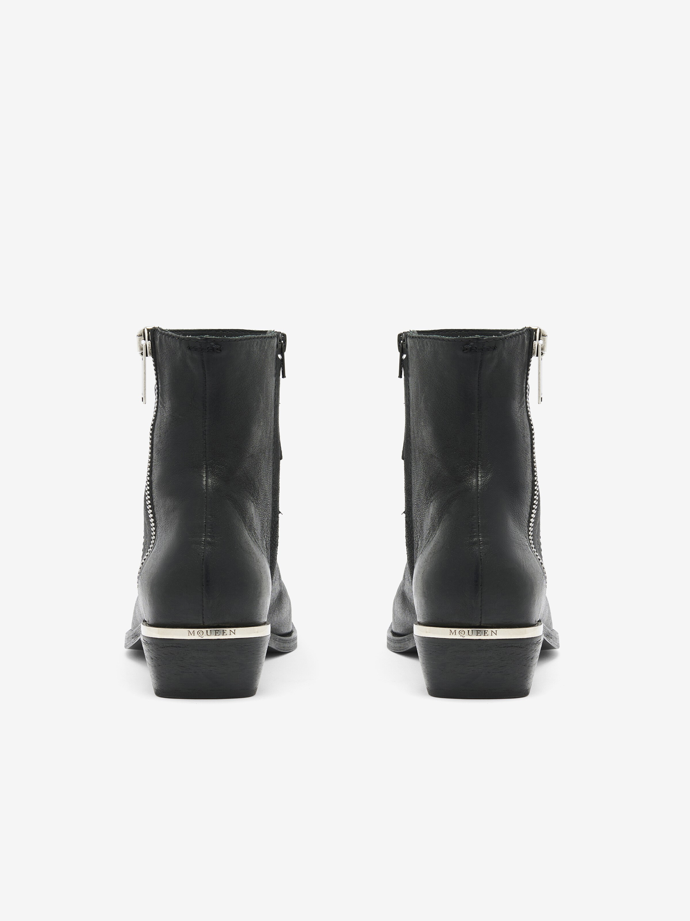 Ryder Stiefel für Herren in Schwarz in Lamm Leder | Alexander McQueen - image 4