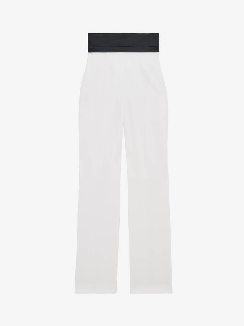 High-waisted Tailored Trousers | Alexander McQueen - image 1